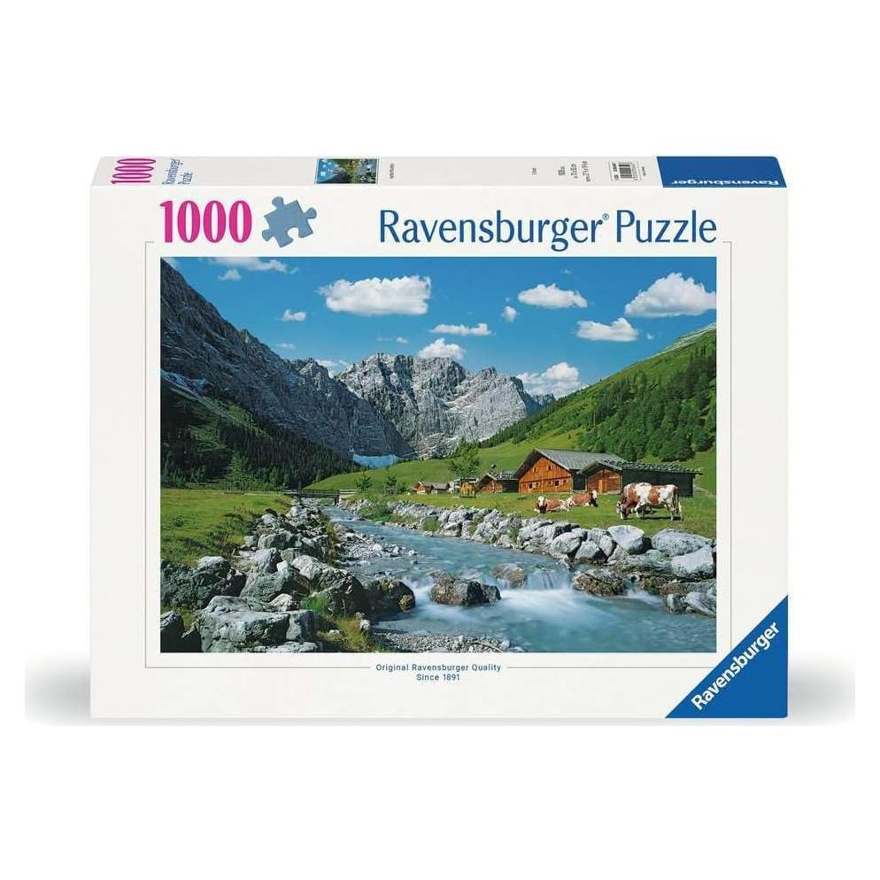 Rompecabezas Ravensburger Montañas Austríacas 1000 Piezas
