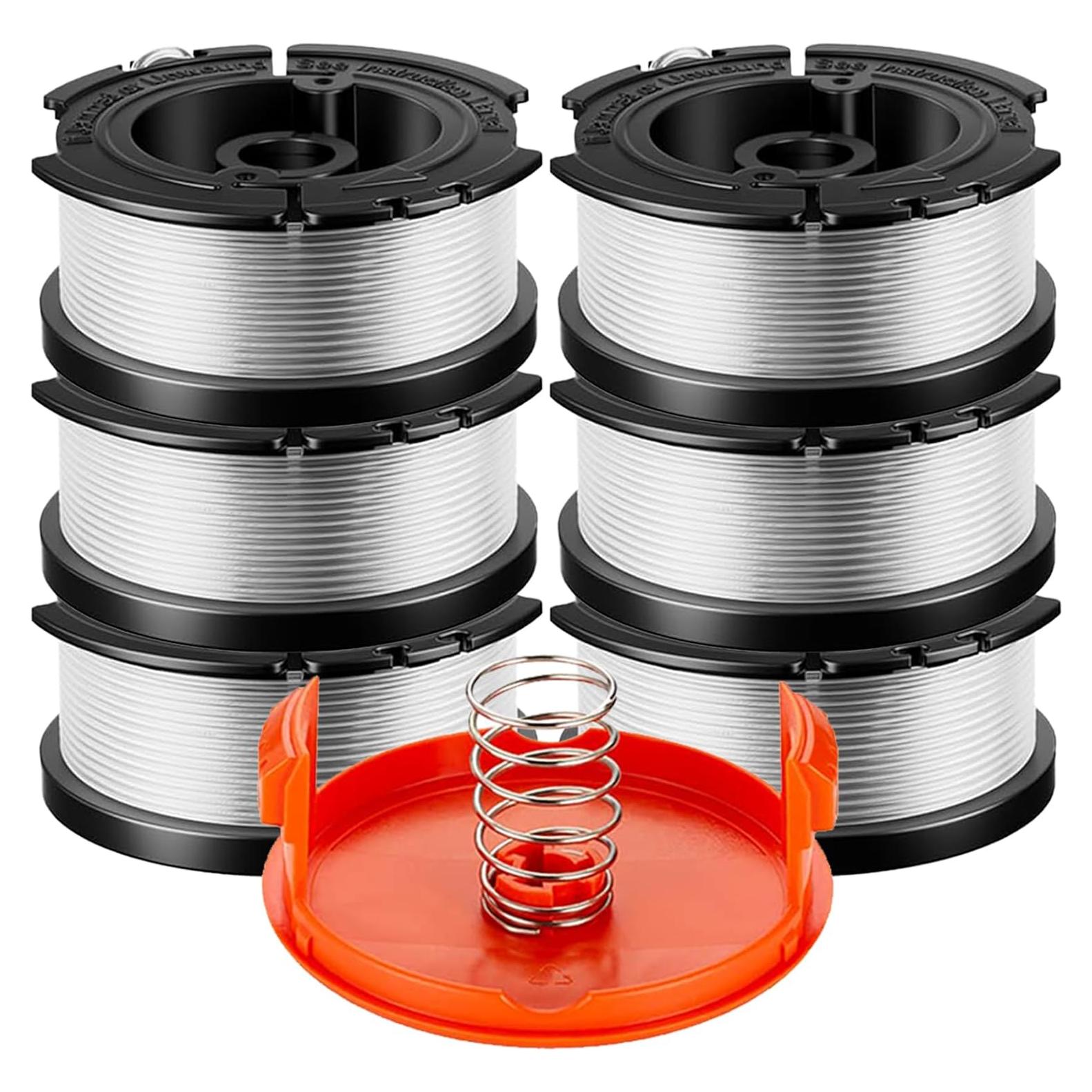 Carrete Desmalezadora Kousika AF-100 6 Carretes 1 Tapa