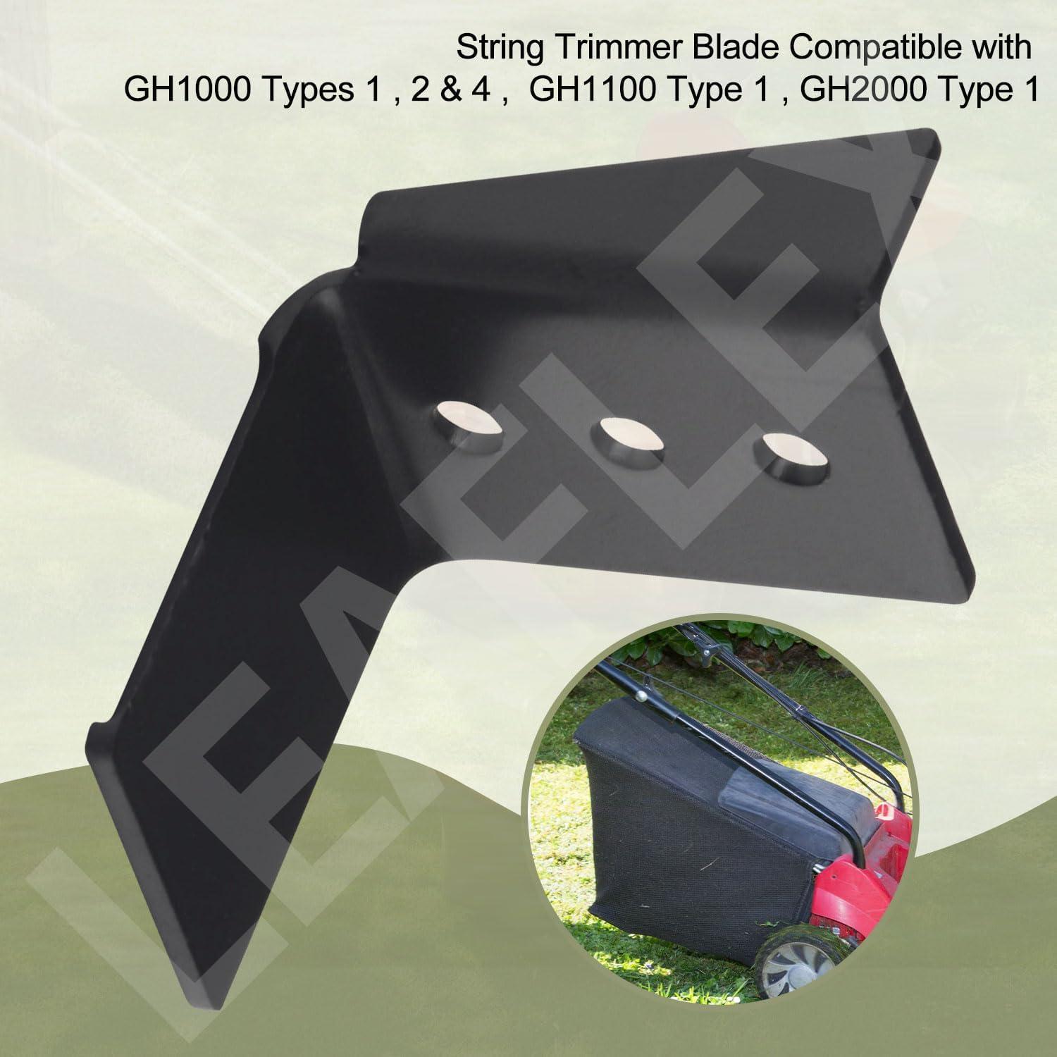 Paquete de 2 cuchillas de corte de línea LEAFLEX BD37 para Black & Decker