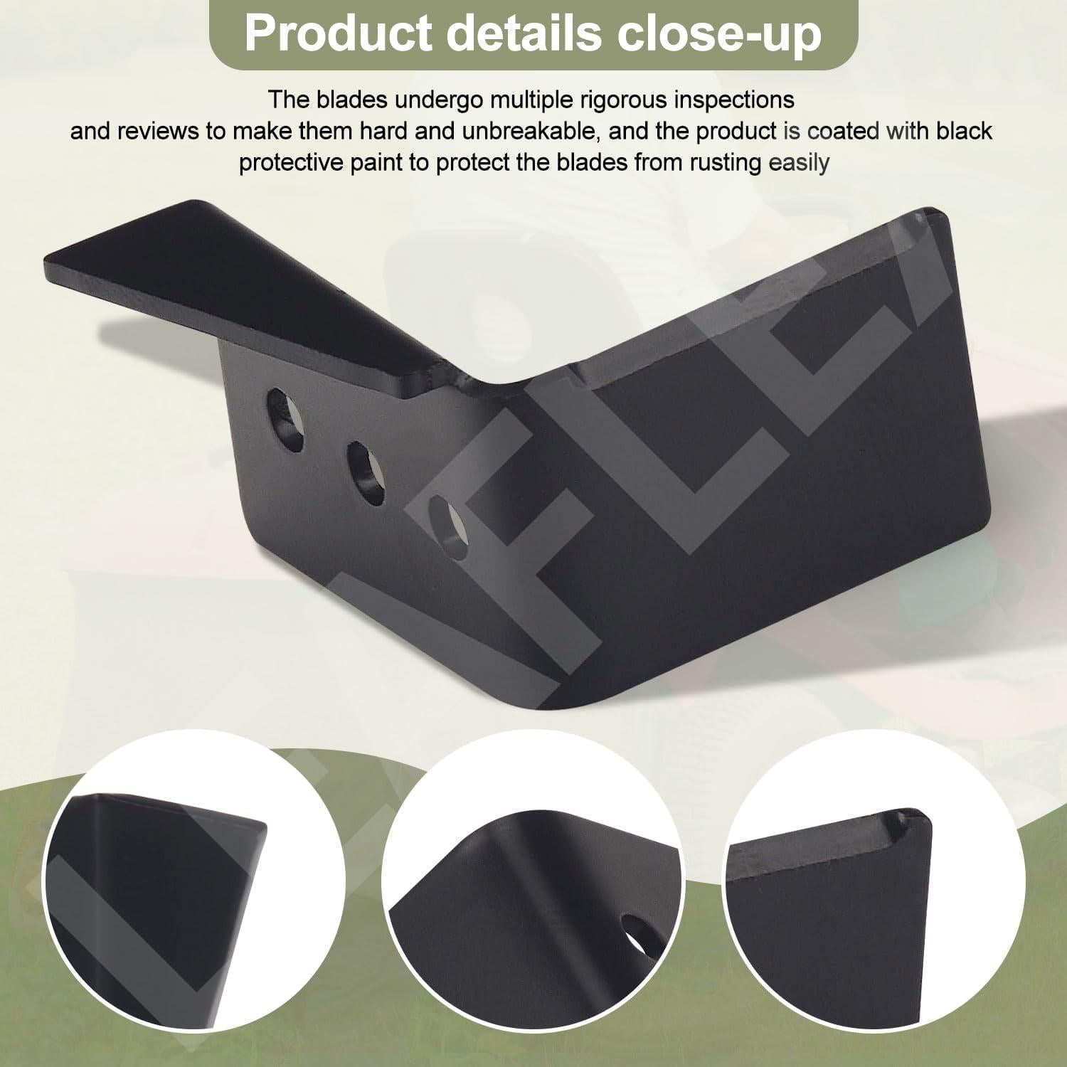 Paquete de 2 cuchillas de corte de línea LEAFLEX BD37 para Black & Decker