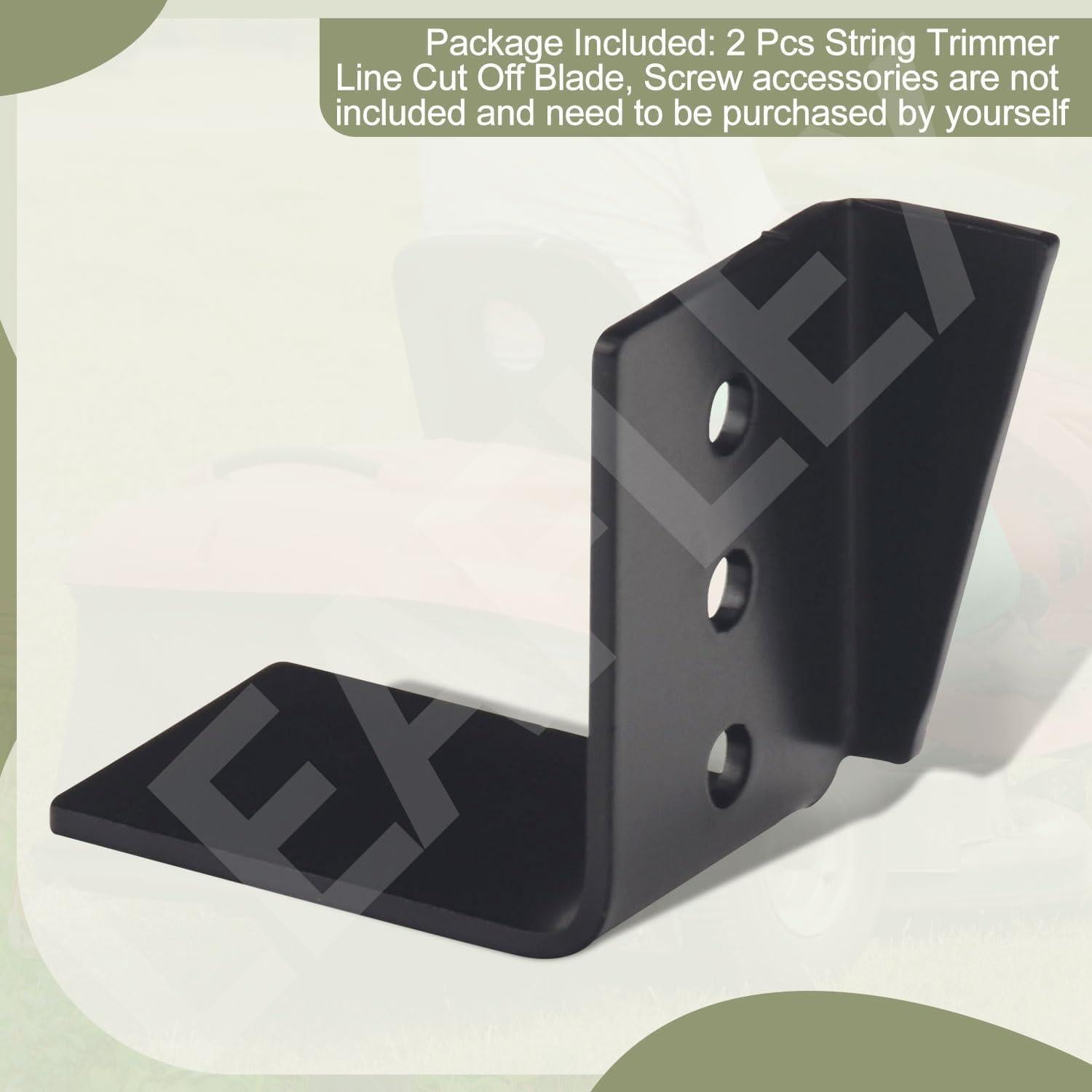 Paquete de 2 cuchillas de corte de línea LEAFLEX BD37 para Black & Decker