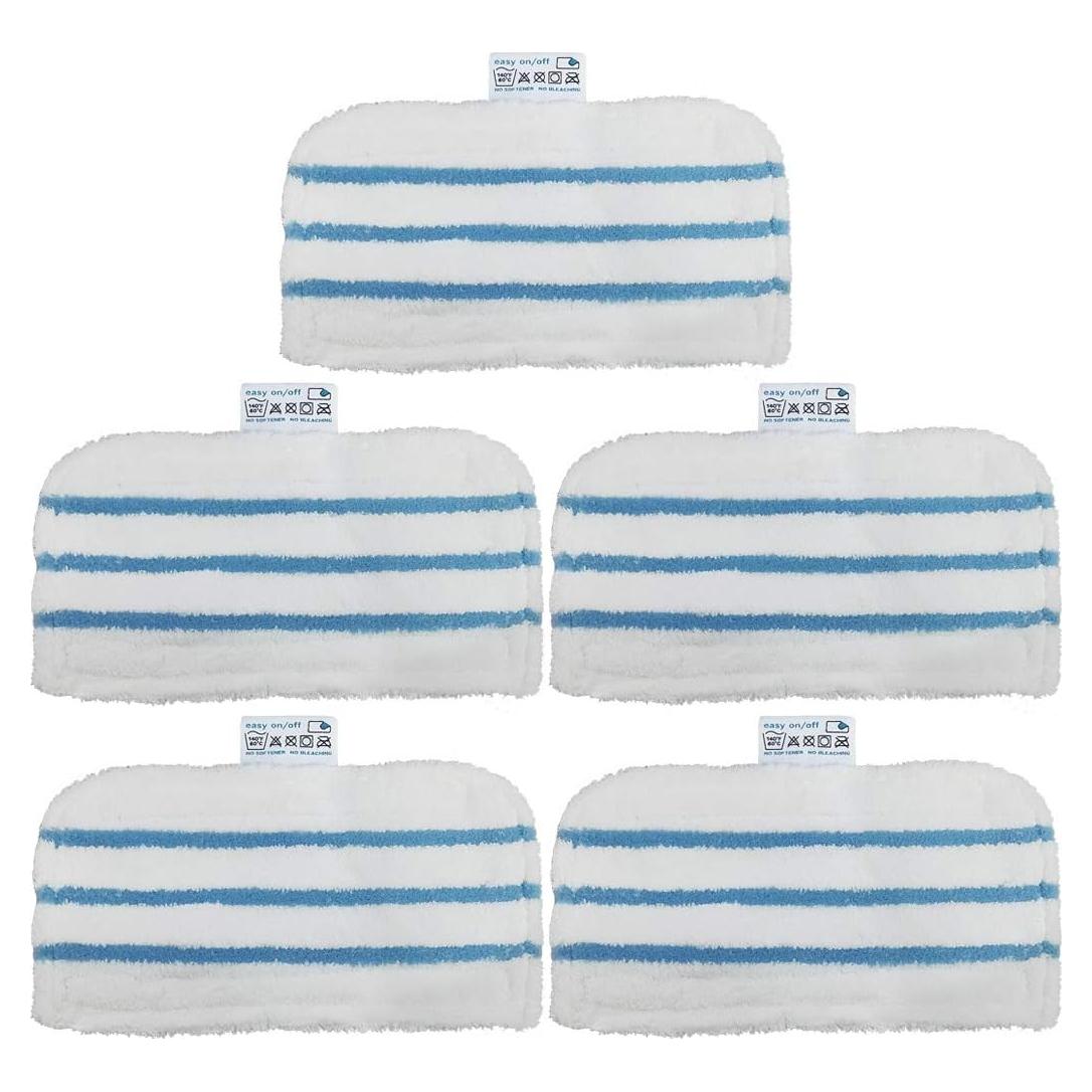 5 Almohadillas Lavables Ugardo para Black+Decker Steam Mop