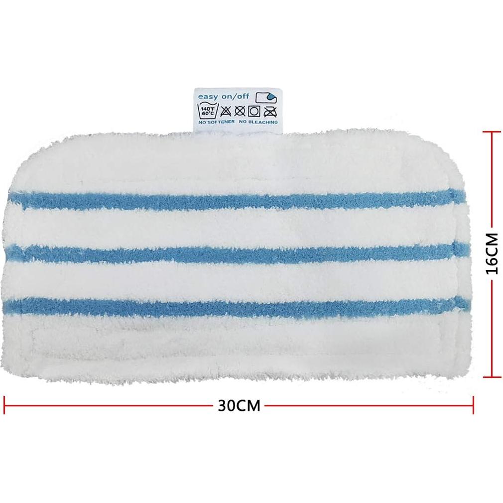 5 Almohadillas Lavables Ugardo para Black+Decker Steam Mop