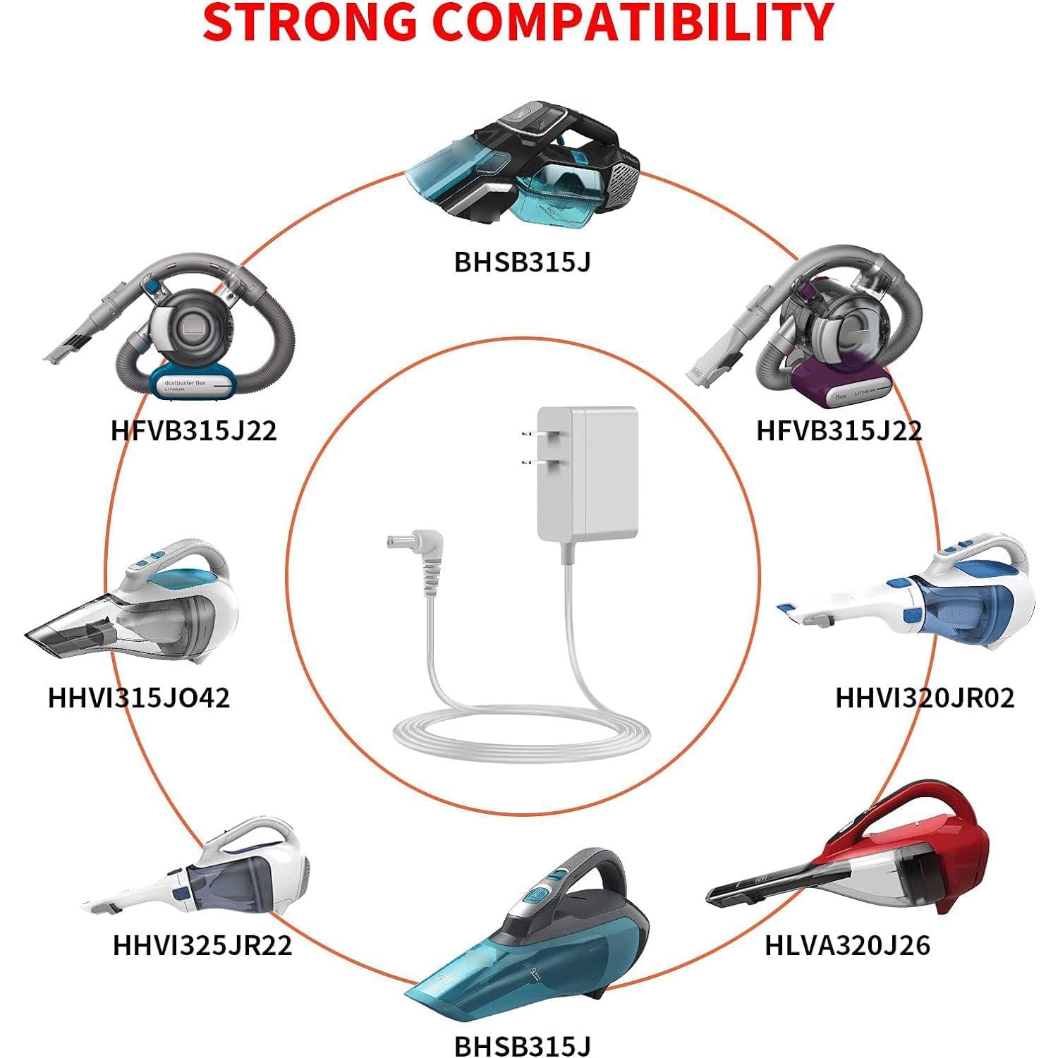 Cargador MEROM 15V para Black & Decker 90627870 1,83m