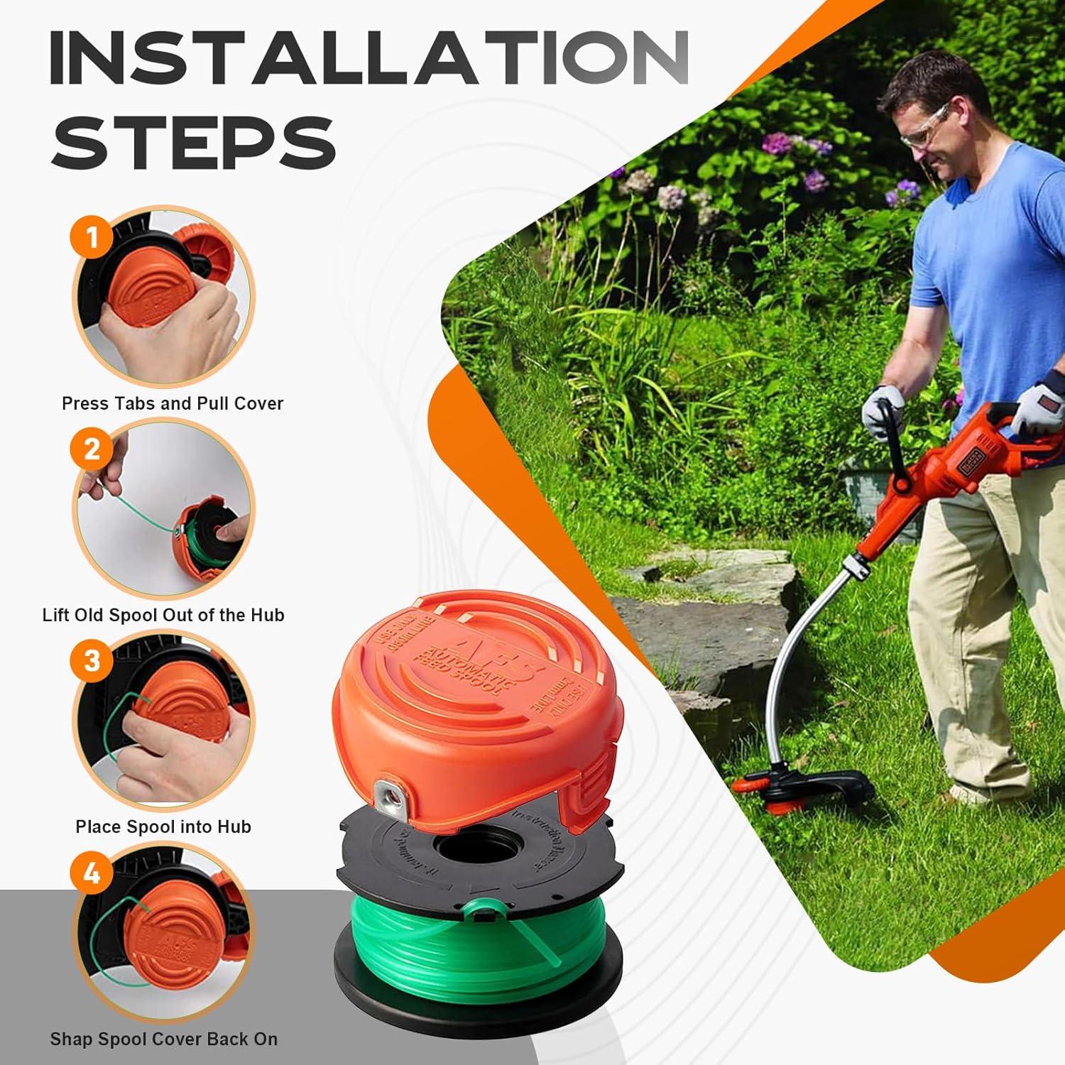 Carrete de Hilo Kousika SF-080 Compatible Black and Decker