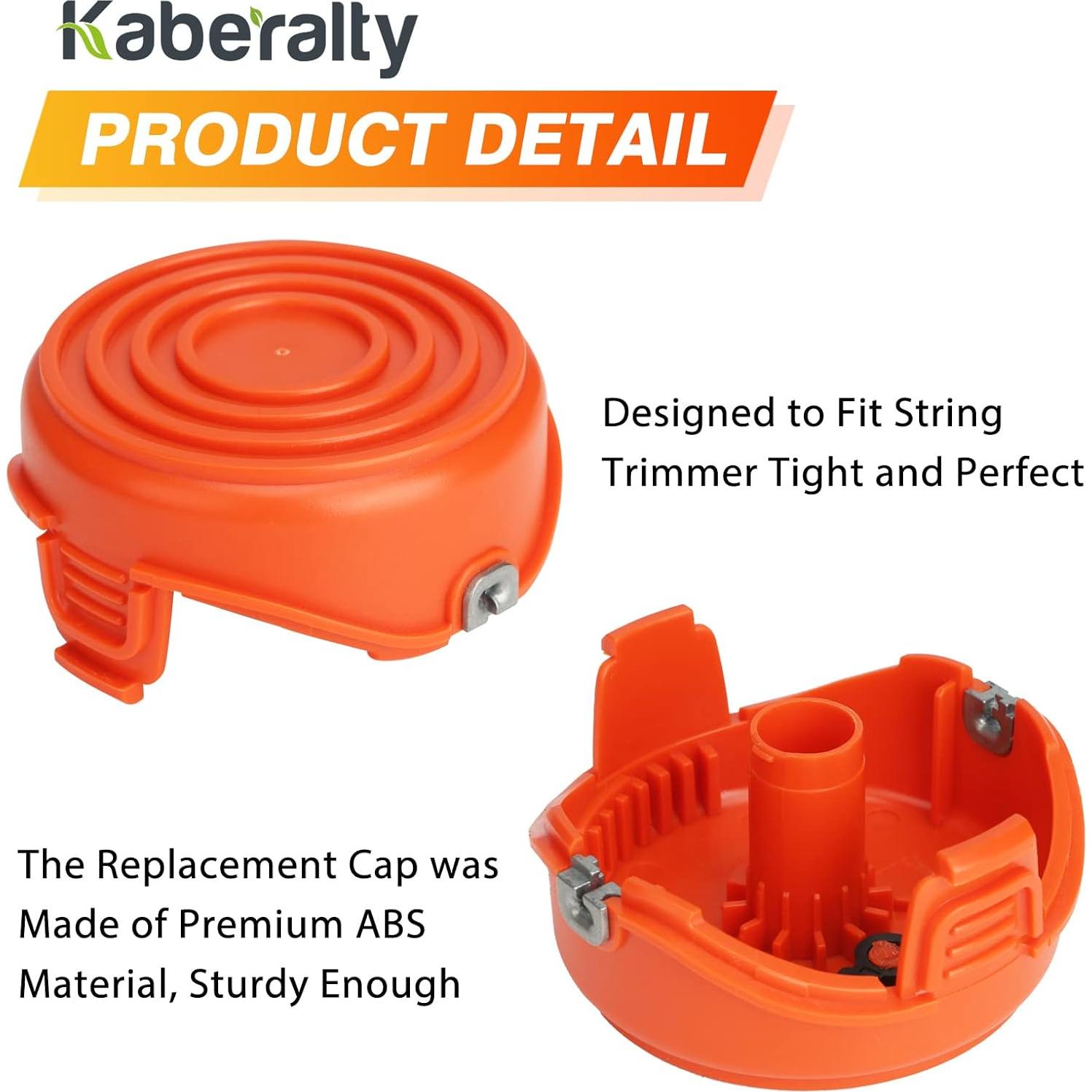 Tapa de Carrete DF-065 Kaberalty para Desmalezadora Black+Decker