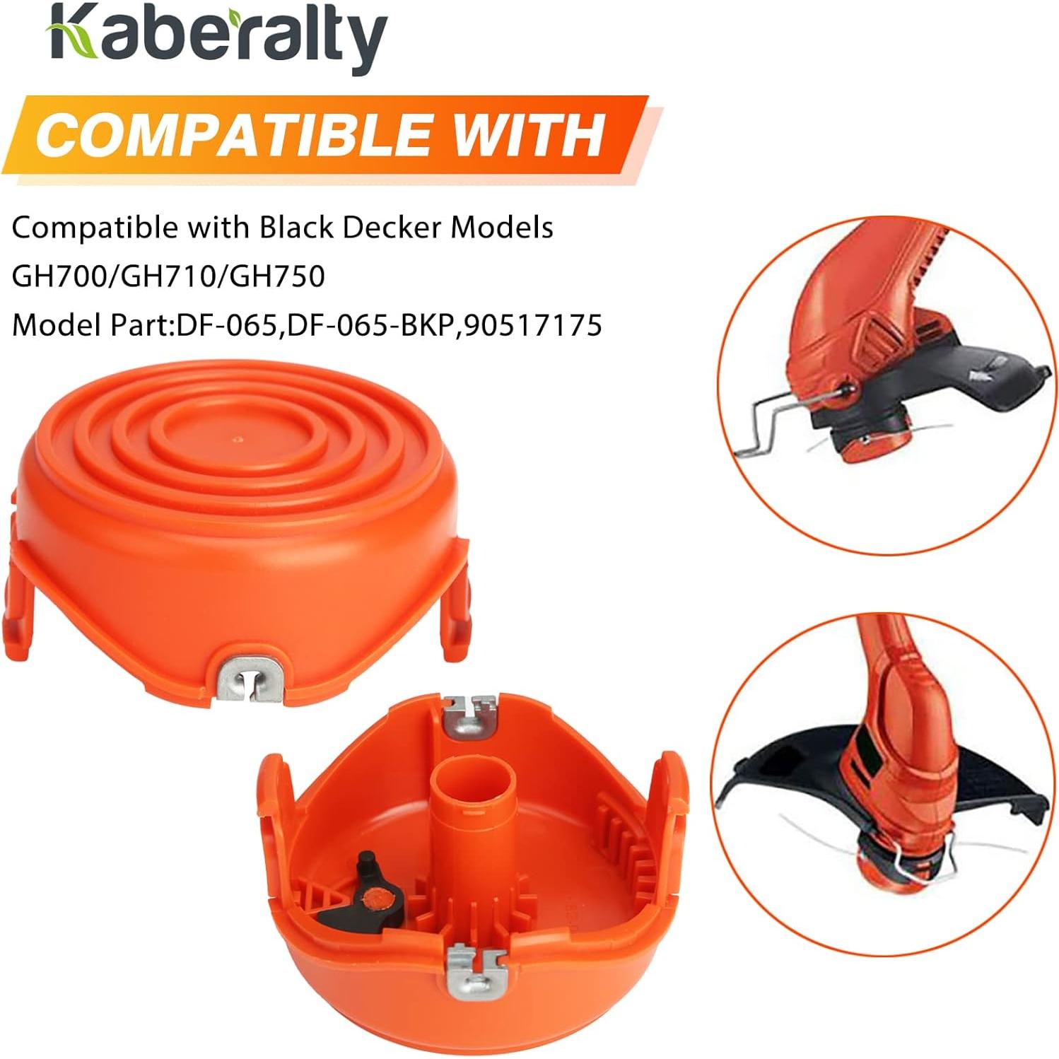 Tapa de Carrete DF-065 Kaberalty para Desmalezadora Black+Decker