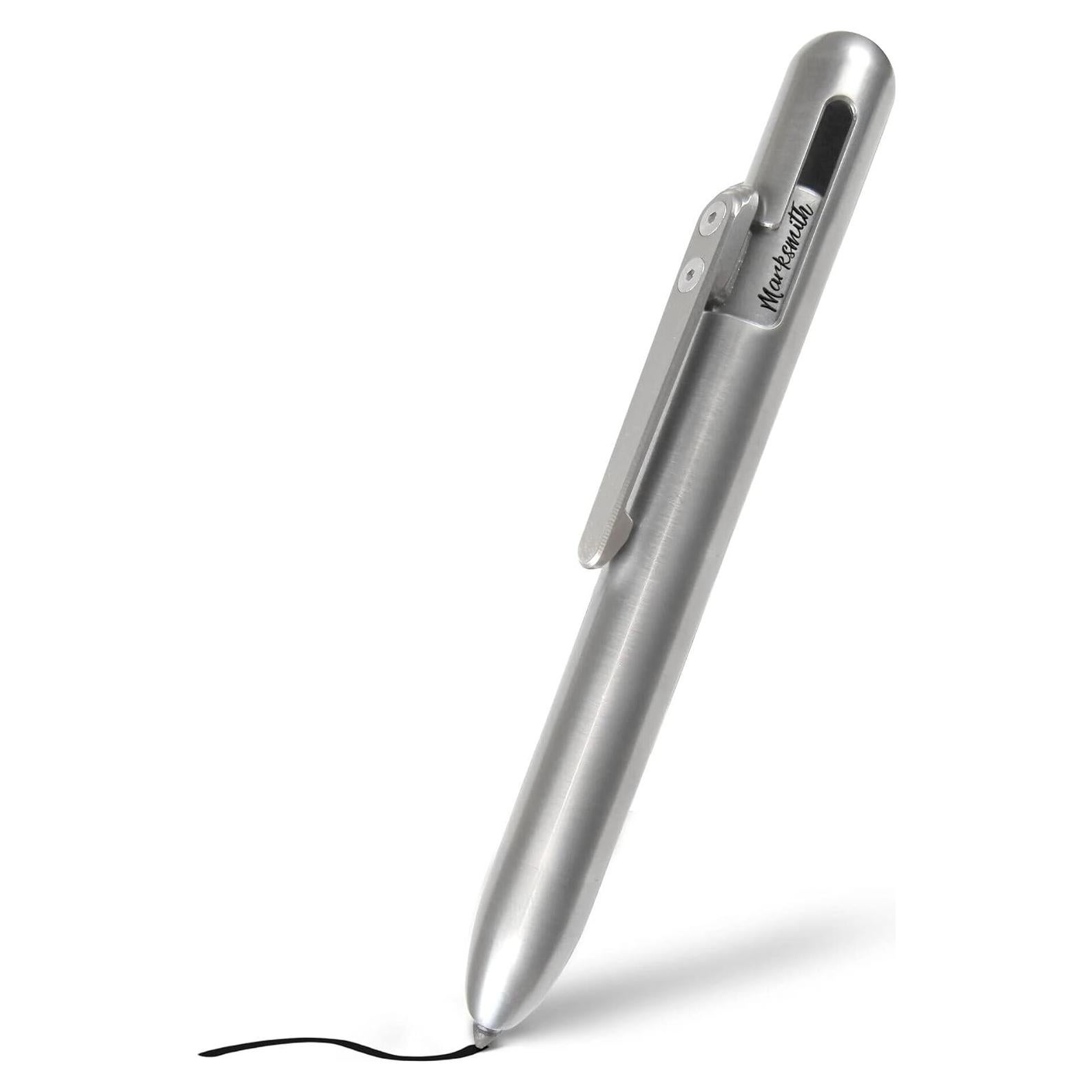 Marcador Permanente Retráctil Soul Built Titanio Punta Fina