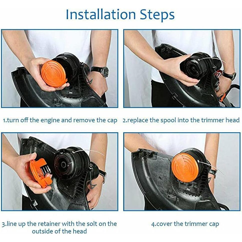 Bobinas de Reemplazo Anttrades para Desmalezadora 30m 0.165cm