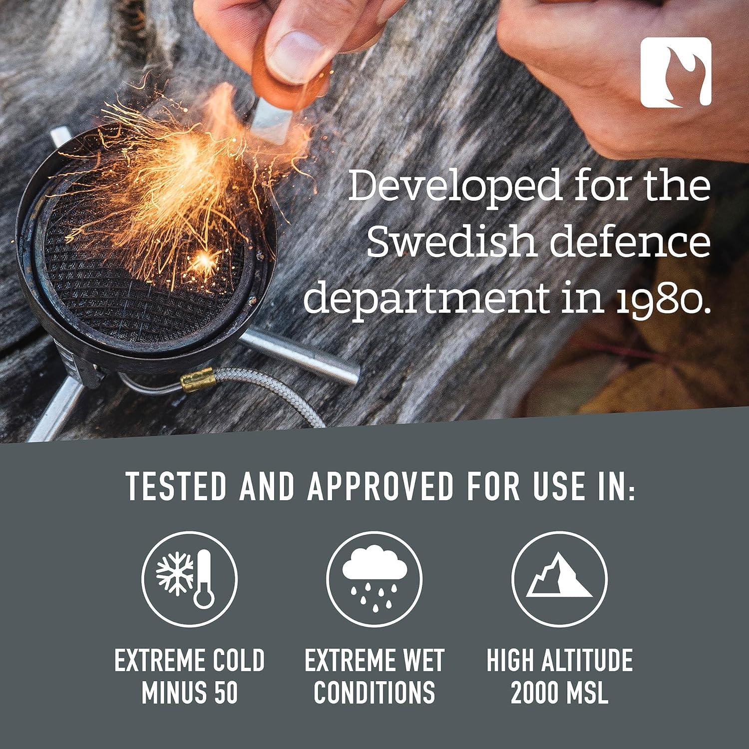 Encendedor de fuego Light My Fire FireSteel Army - Naranja