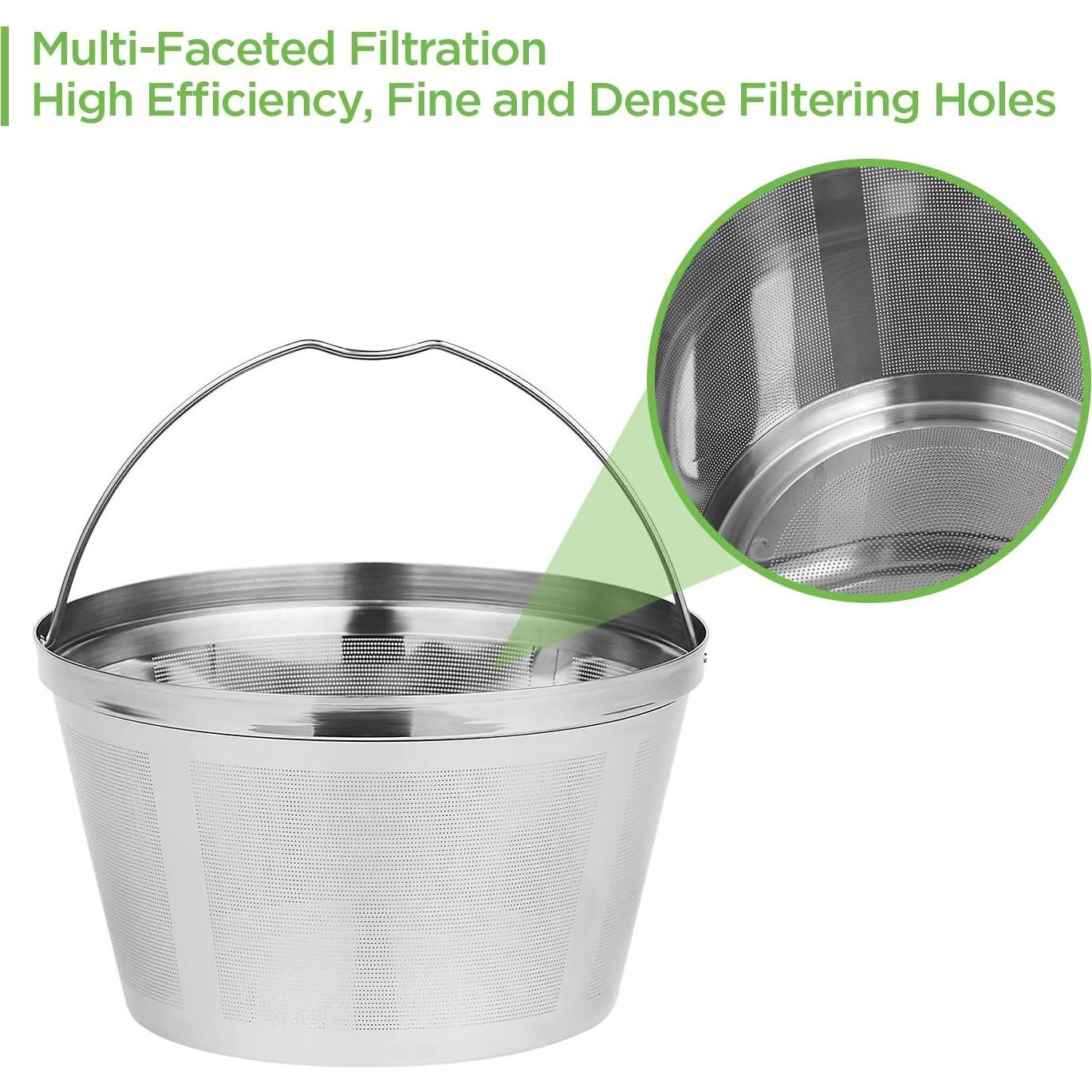 Filtro de café reutilizable YEOSEN BCF-02 8-12 tazas