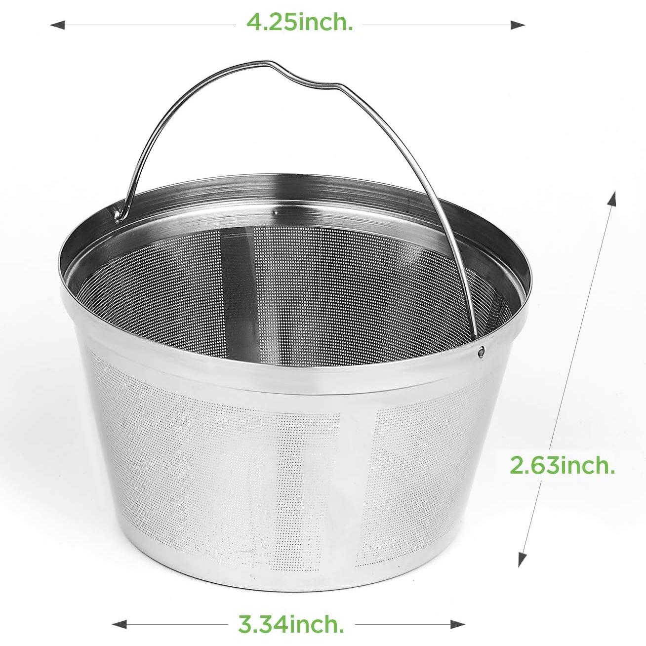 Filtro de café reutilizable YEOSEN BCF-02 8-12 tazas