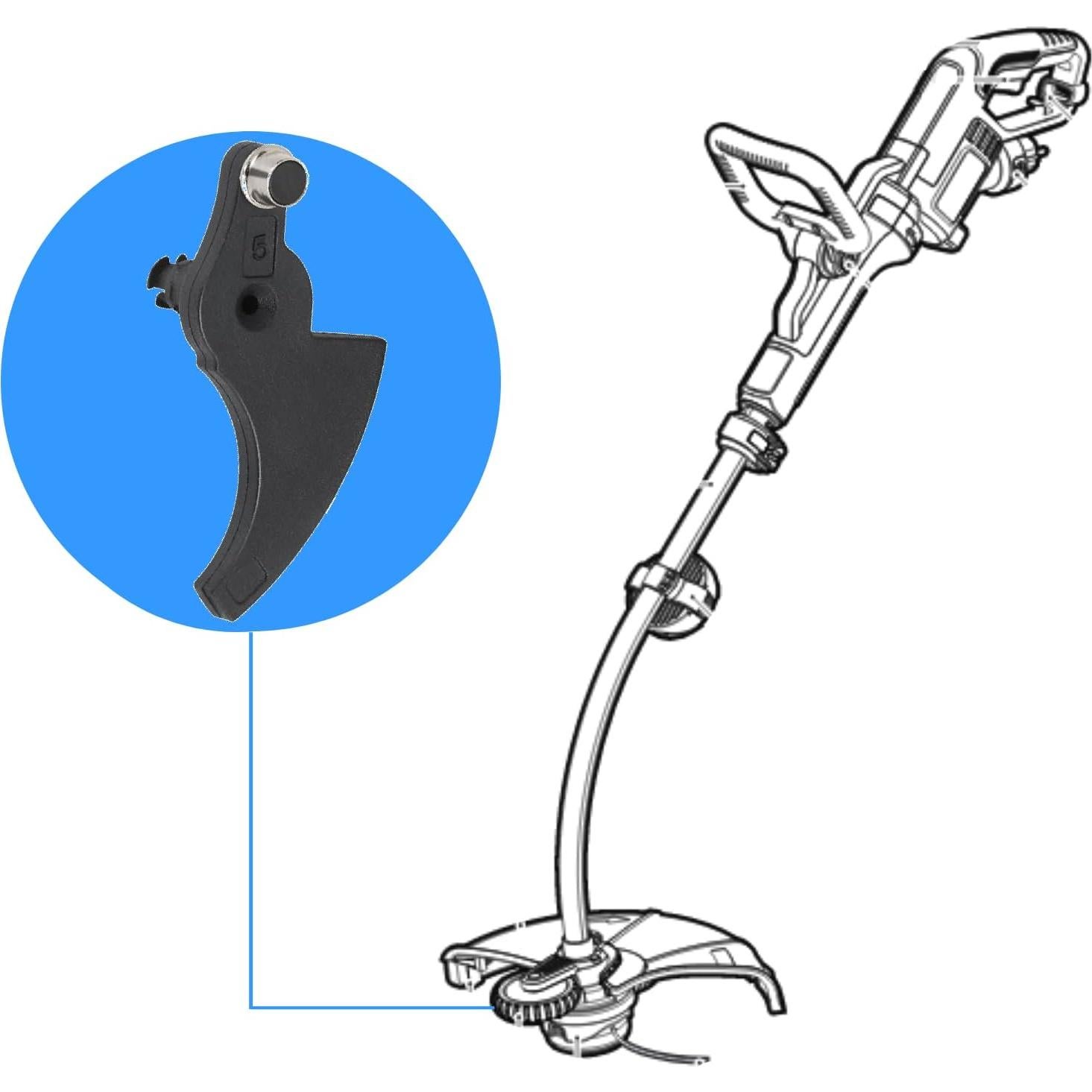 Conjunto de palanca de reemplazo Eyoloty 598435-00SV 8 piezas