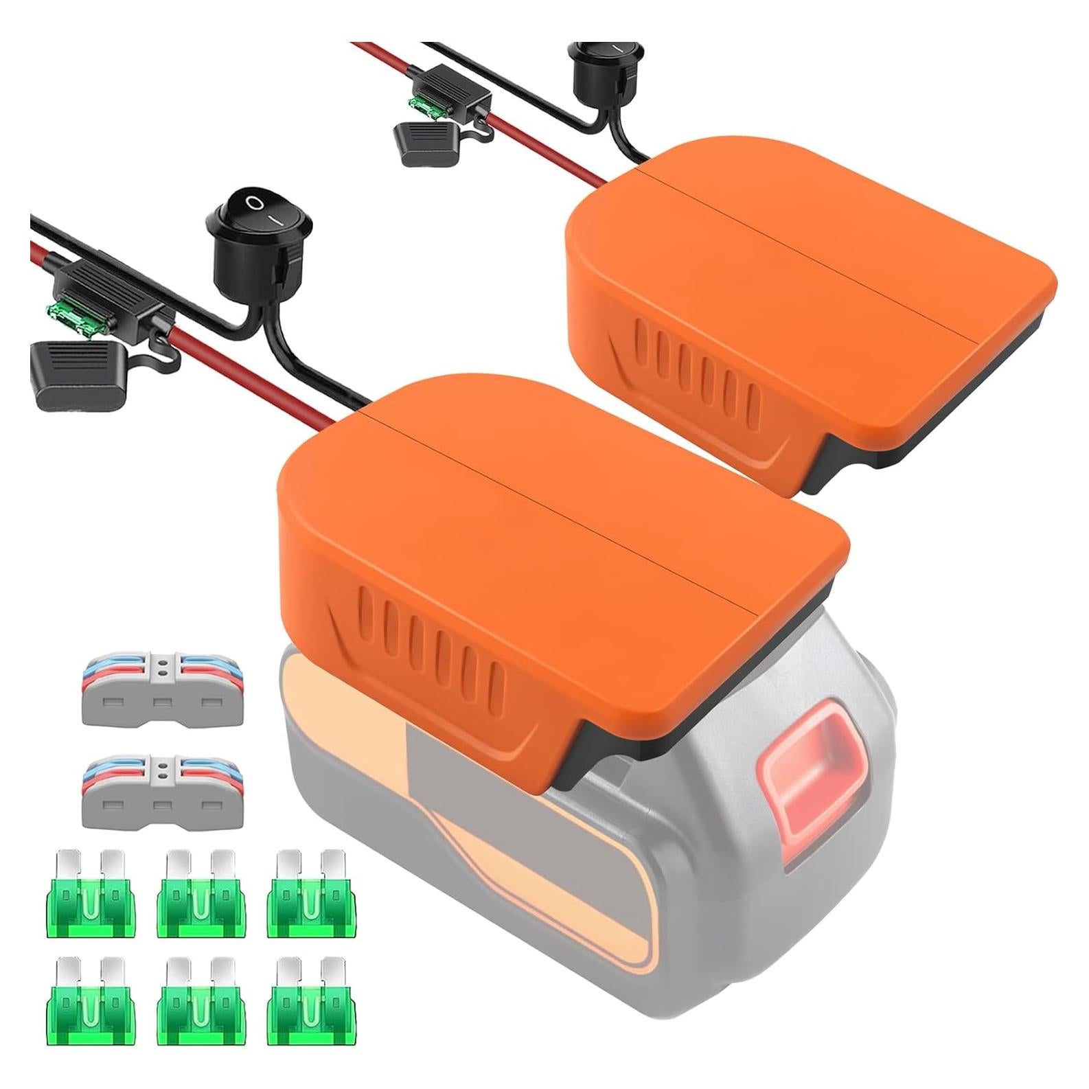 Adaptador URUN para Batería Black+Decker 20V MAX 30A