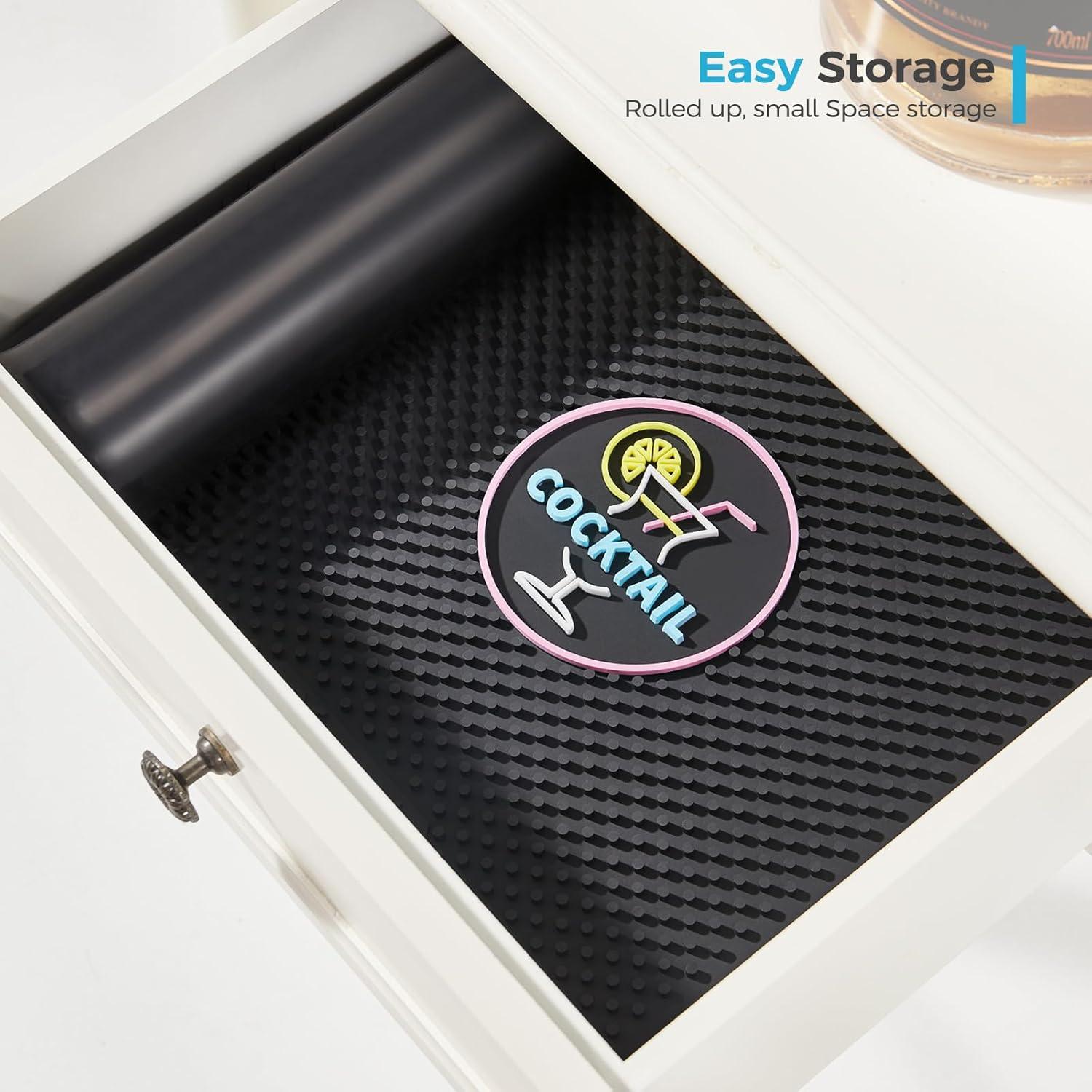 Dfynest Bar Mat para BEV Black+Decker, PVC Colorido