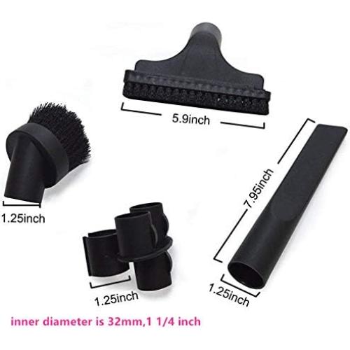 Kit de Accesorios para Aspiradora EZ SPARES 32mm 4 Piezas