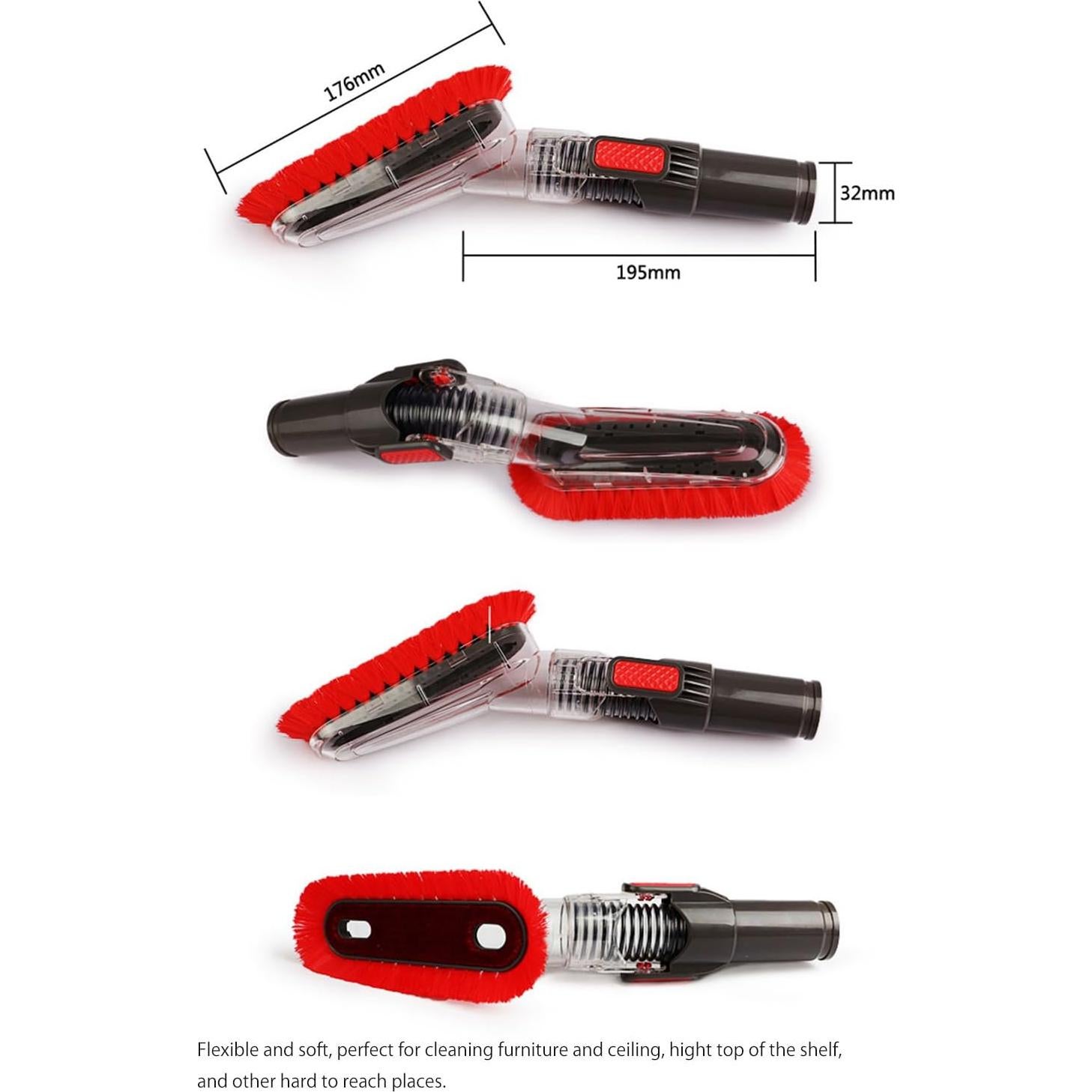 Kit de Accesorios para Aspiradora GIBTOOL 10 Piezas