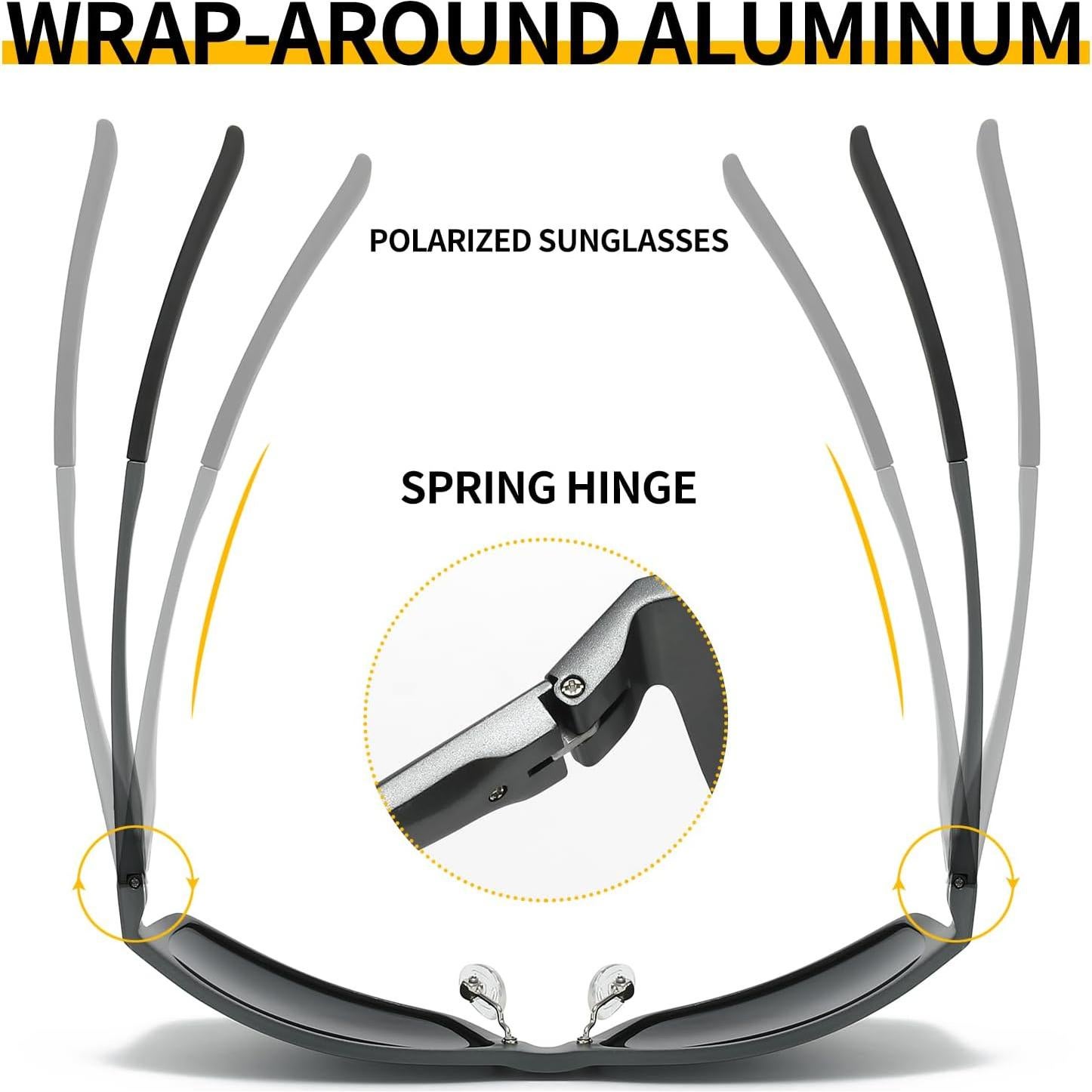 Gafas de sol JOLLYNOVA polarizadas UV400 para hombres