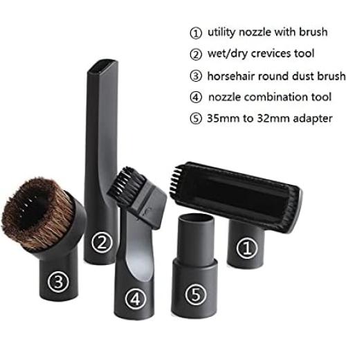 Juego de Accesorios para Aspiradora Buysk 5 Piezas 32 mm