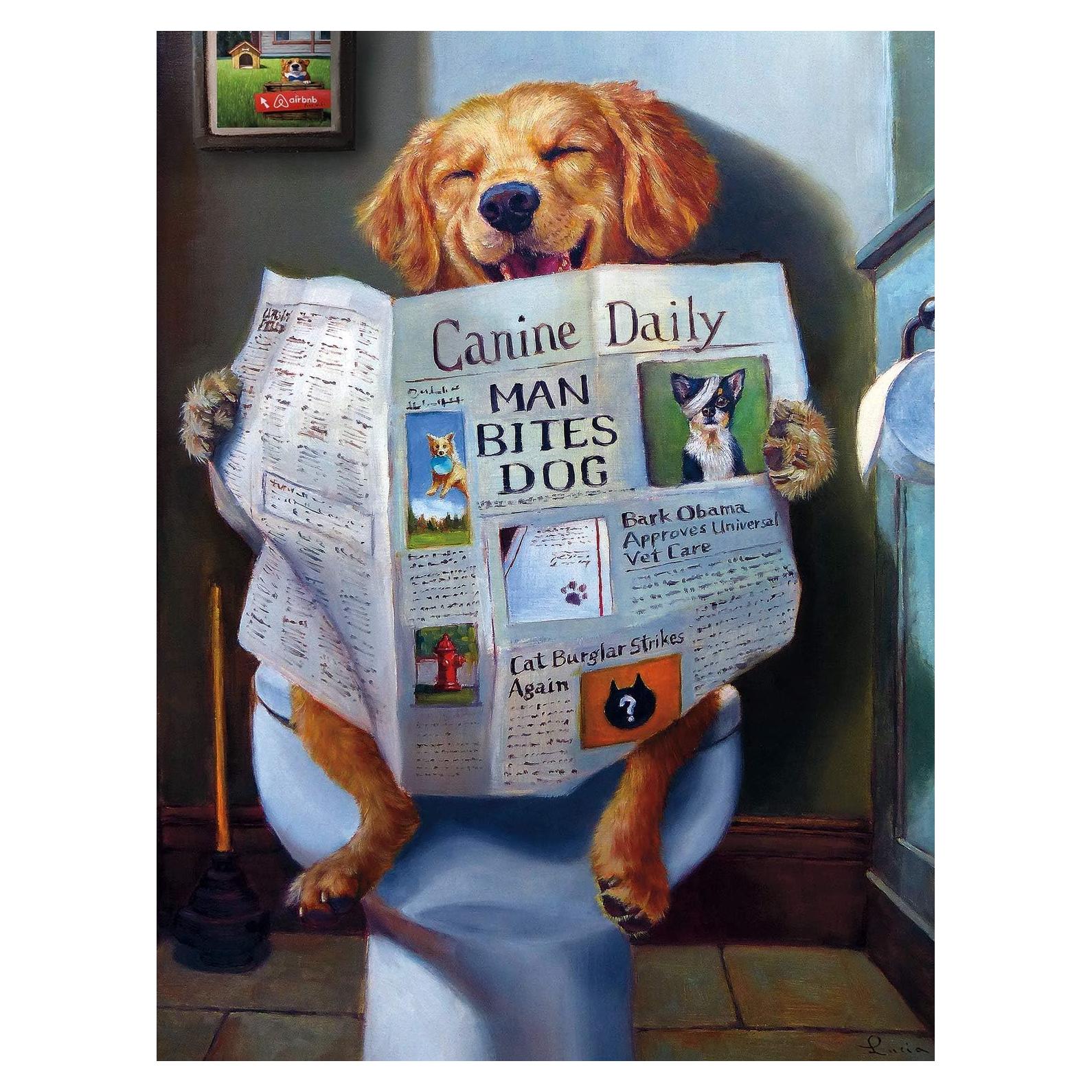 Rompecabezas 750 Piezas Buffalo Games Perro Divertido 61x46cm