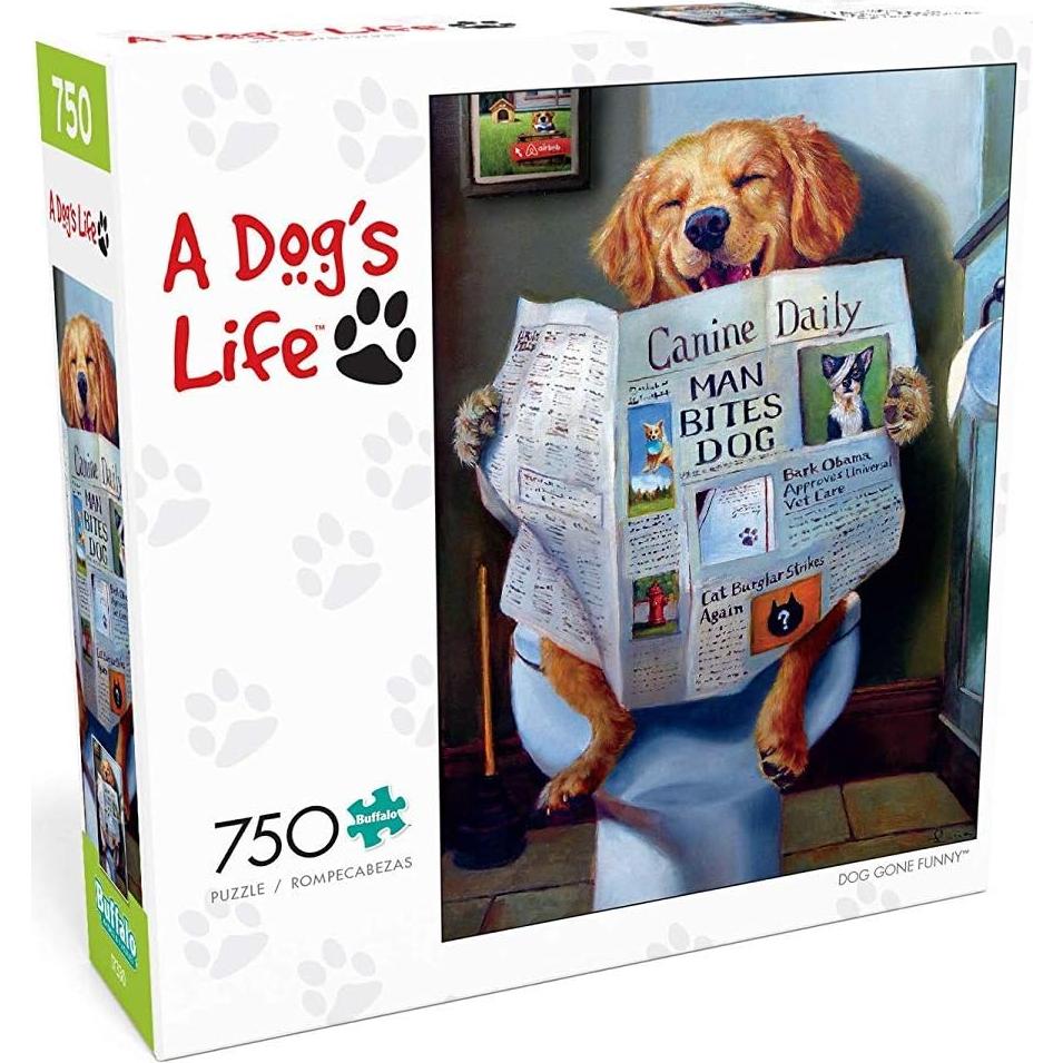 Rompecabezas 750 Piezas Buffalo Games Perro Divertido 61x46cm