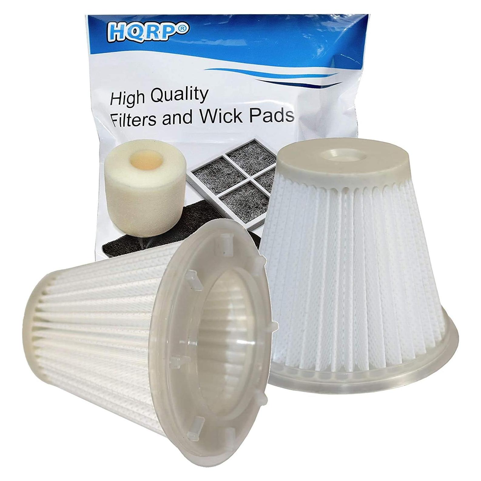 2-Pack Washable & Reusable Filters for Black & Decker Cyclonic Action DustBuster CHV1500 / CHV1560 / CHV9600, VF100 Replacement