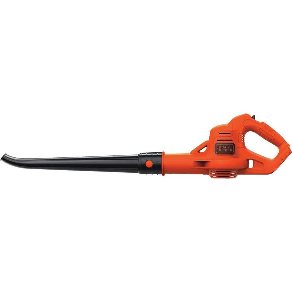 BLACK+DECKER Cordless Leaf Blower with Battery and Charger 20V MAX, Electric Leaf Blower 130 mph Air Speed, Lightweight Design (LSW221)