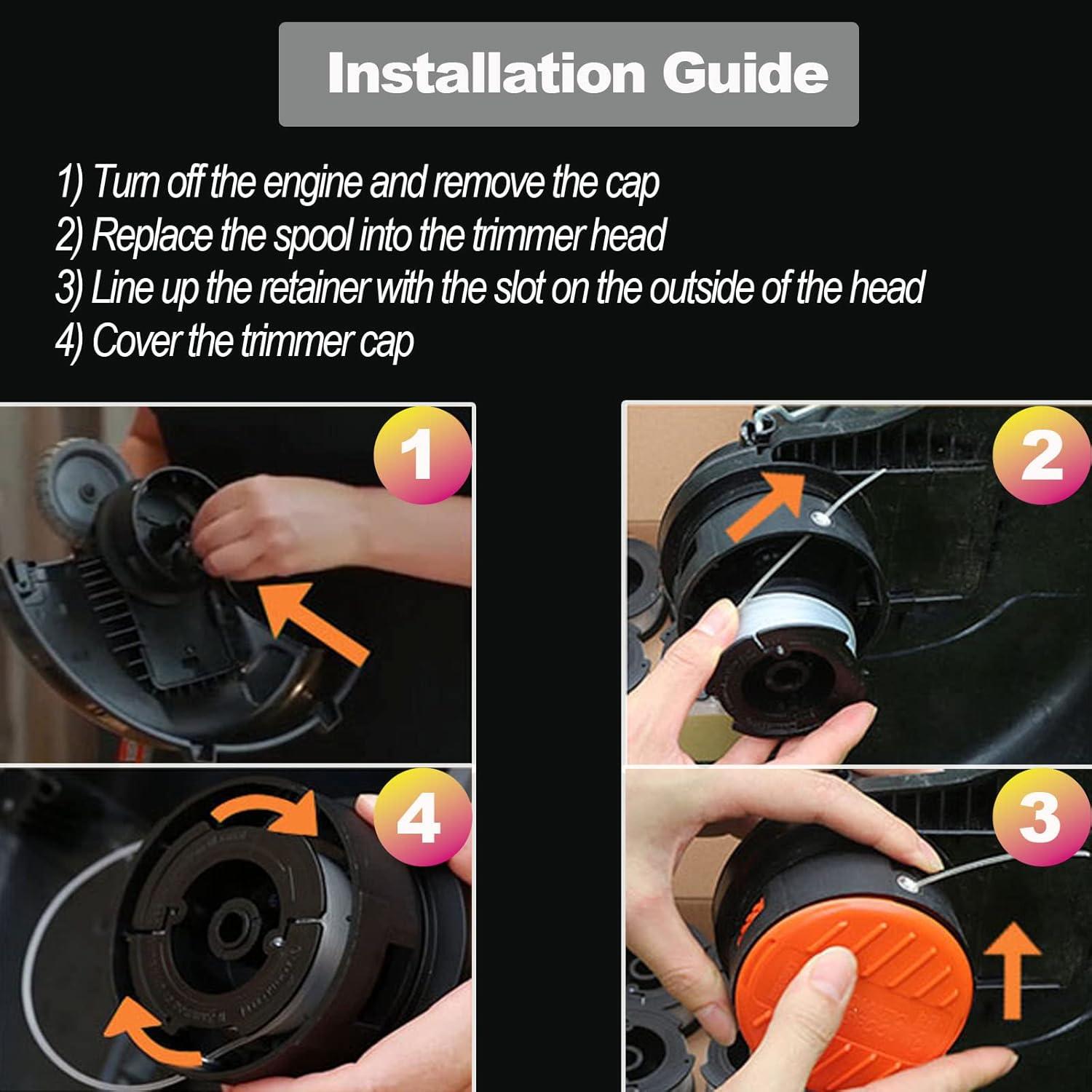 Carrete AF-100 TOPEMAI Compatible Black & Decker 30ft