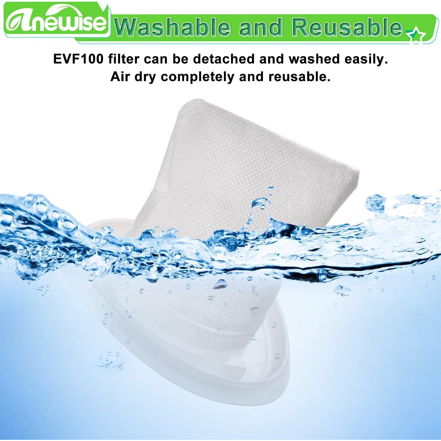Filtro HEPA Anewise EVF100 para aspiradora Black & Decker