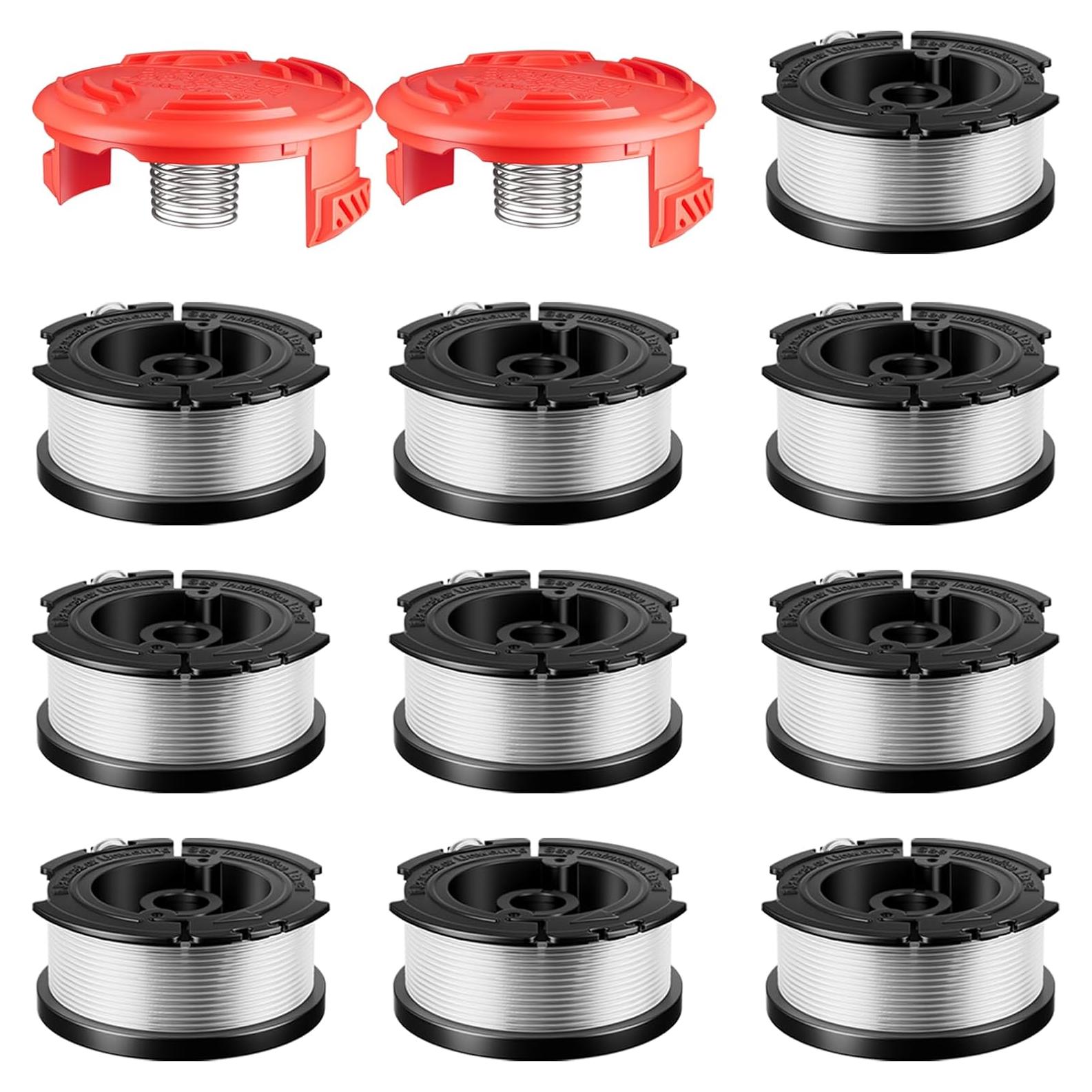 Carrete Desmalezadora Chway AF-100 10 Pcs + 2 Tapas + Resortes