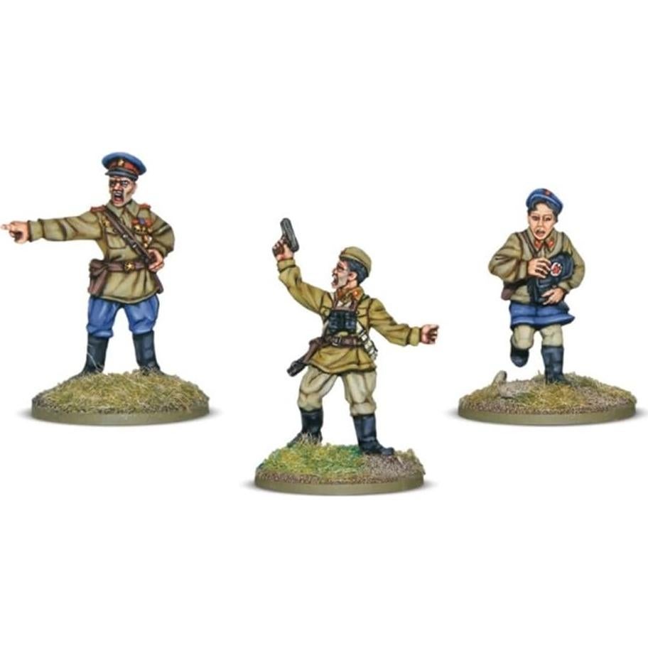 Paquete Inicio Ejército Soviético Warlord 1 Tanque y Mortero