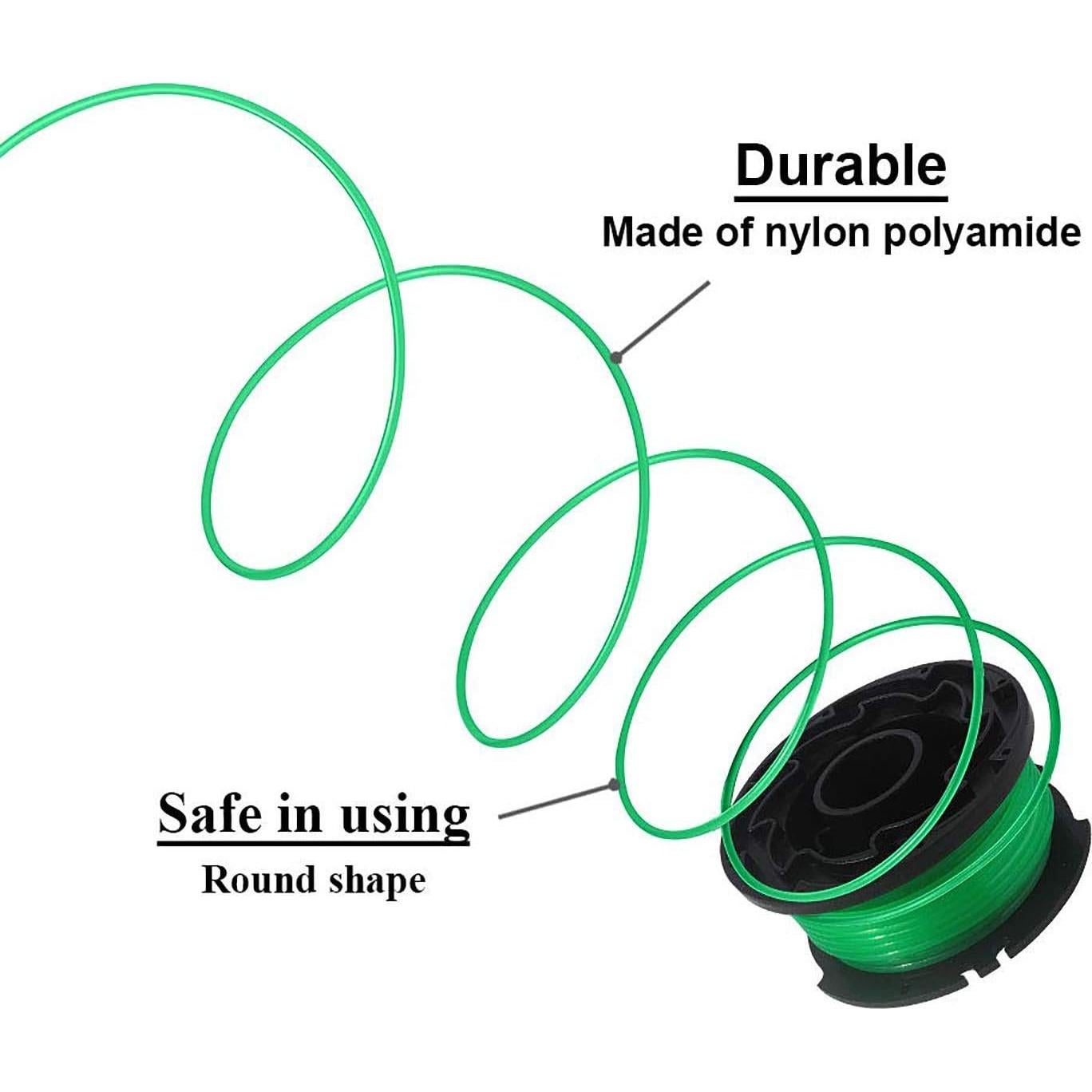 Bobina de hilo THTEN SF-080 para Black & Decker 6,10 m