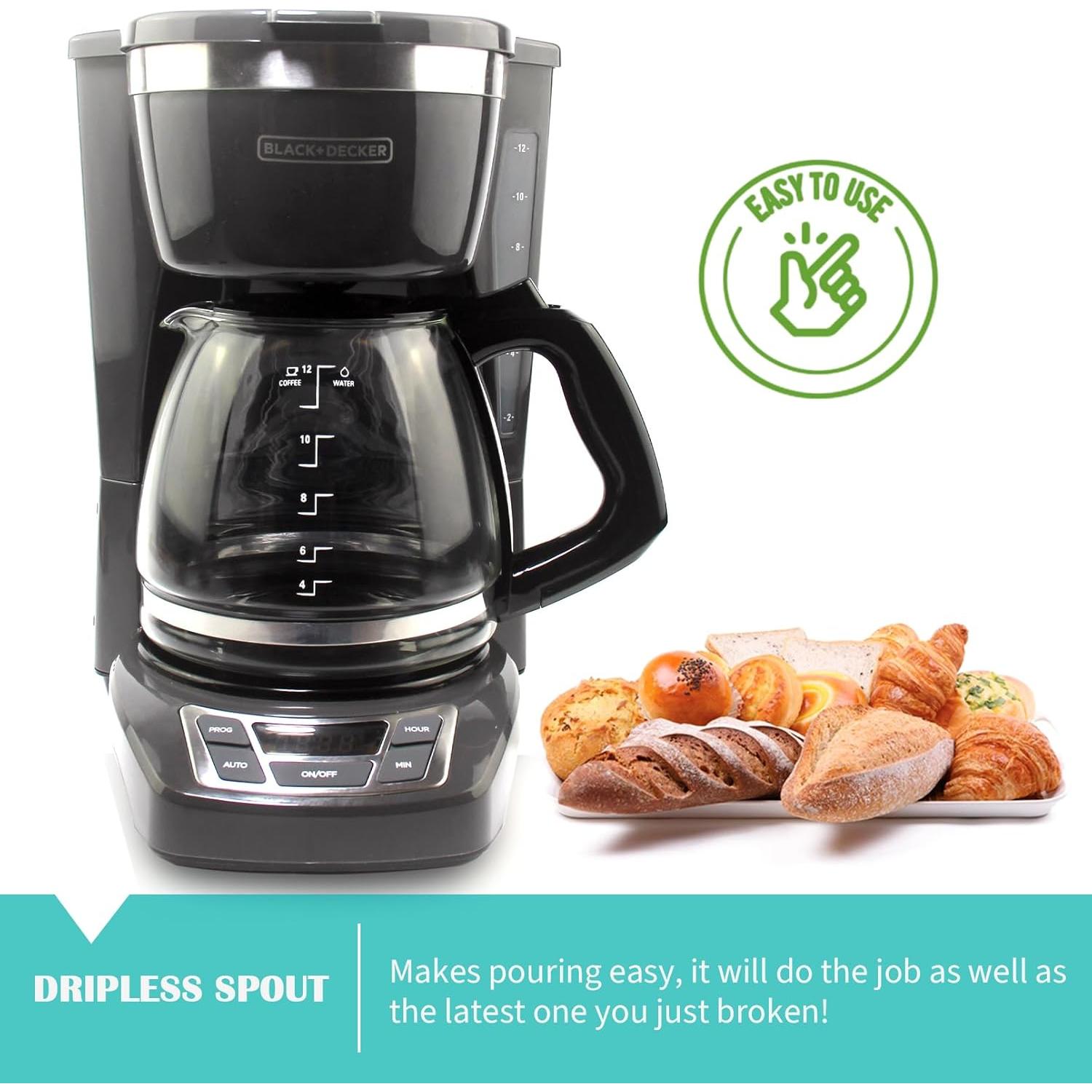 Jarra de 12 Tazas Sendextra para Cafetera Black & Decker