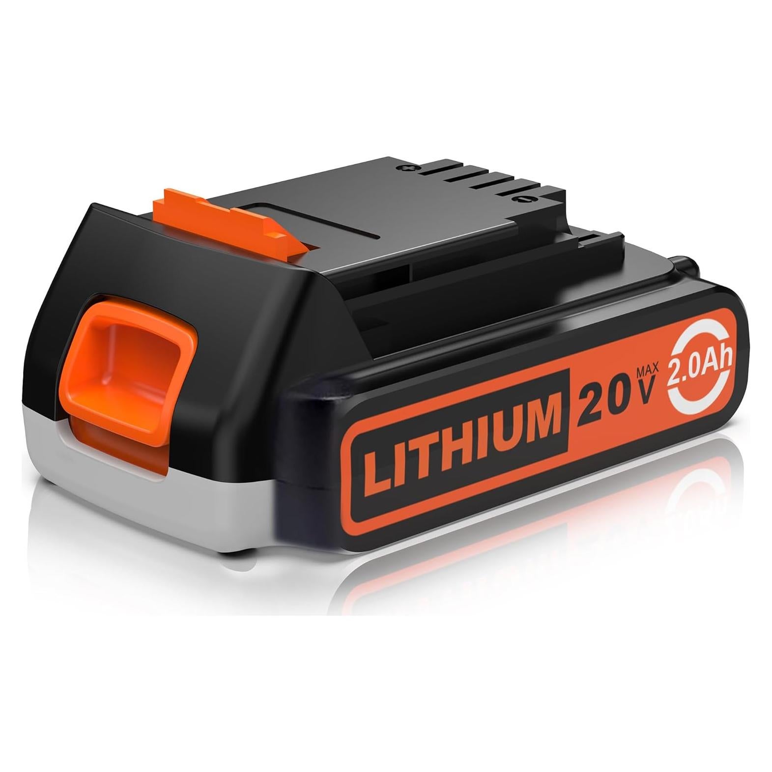 Batería de Litio 20V 2.0Ah Black and Decker Compatible
