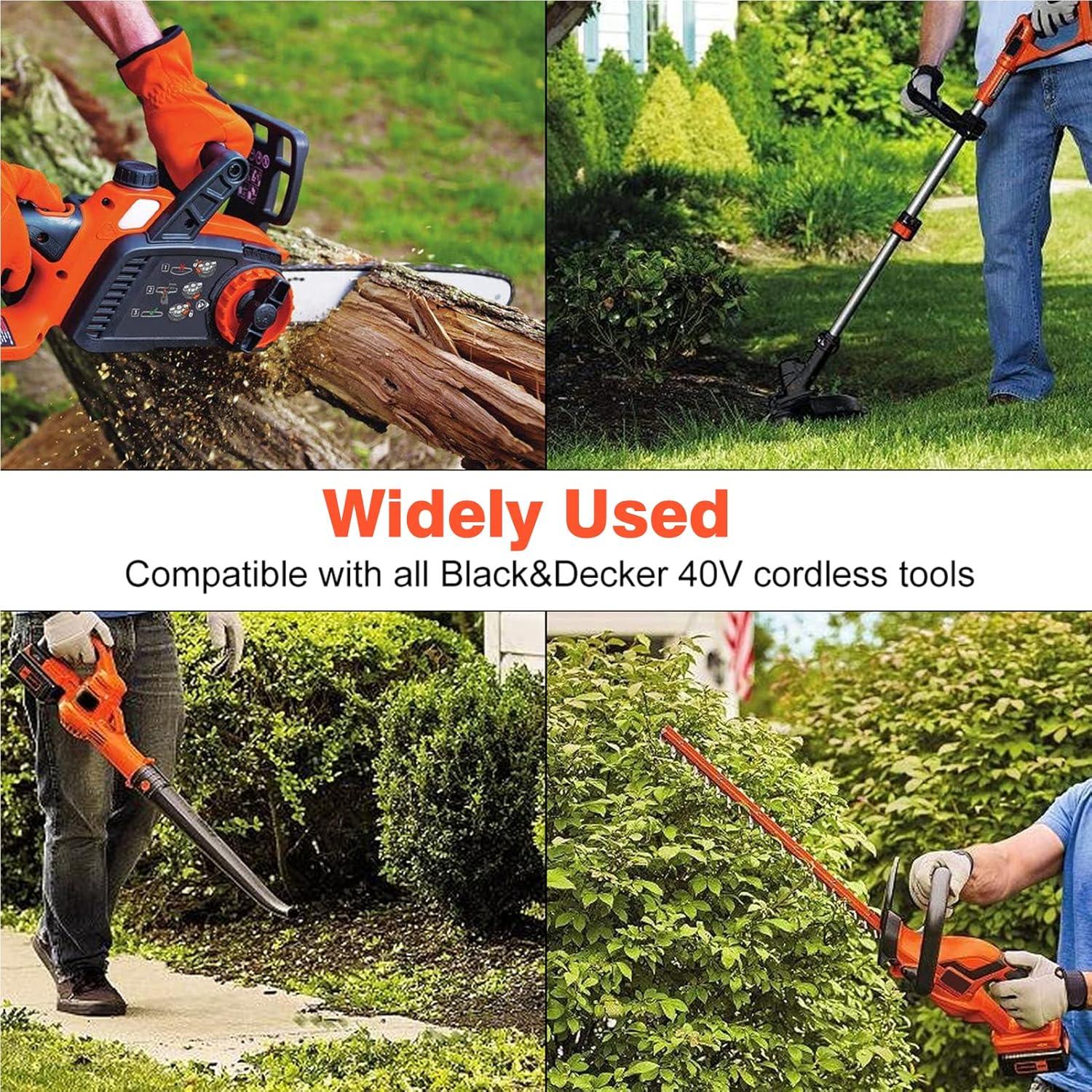 Batería ANTRobut 40V 3.5Ah para Black & Decker y Cargador