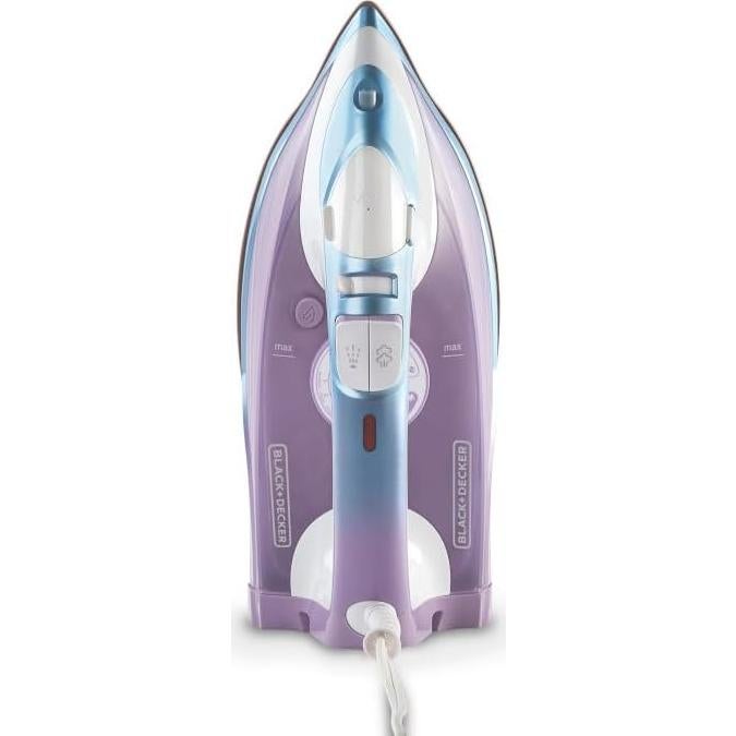 Plancha de Vapor BLACK+DECKER IR2323, Suela Cerámica 140g