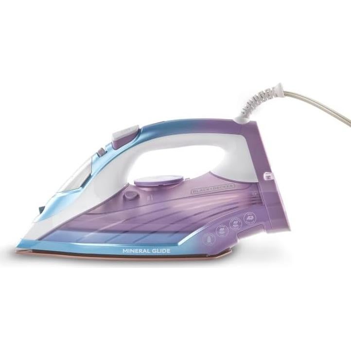 Plancha de Vapor BLACK+DECKER IR2323, Suela Cerámica 140g