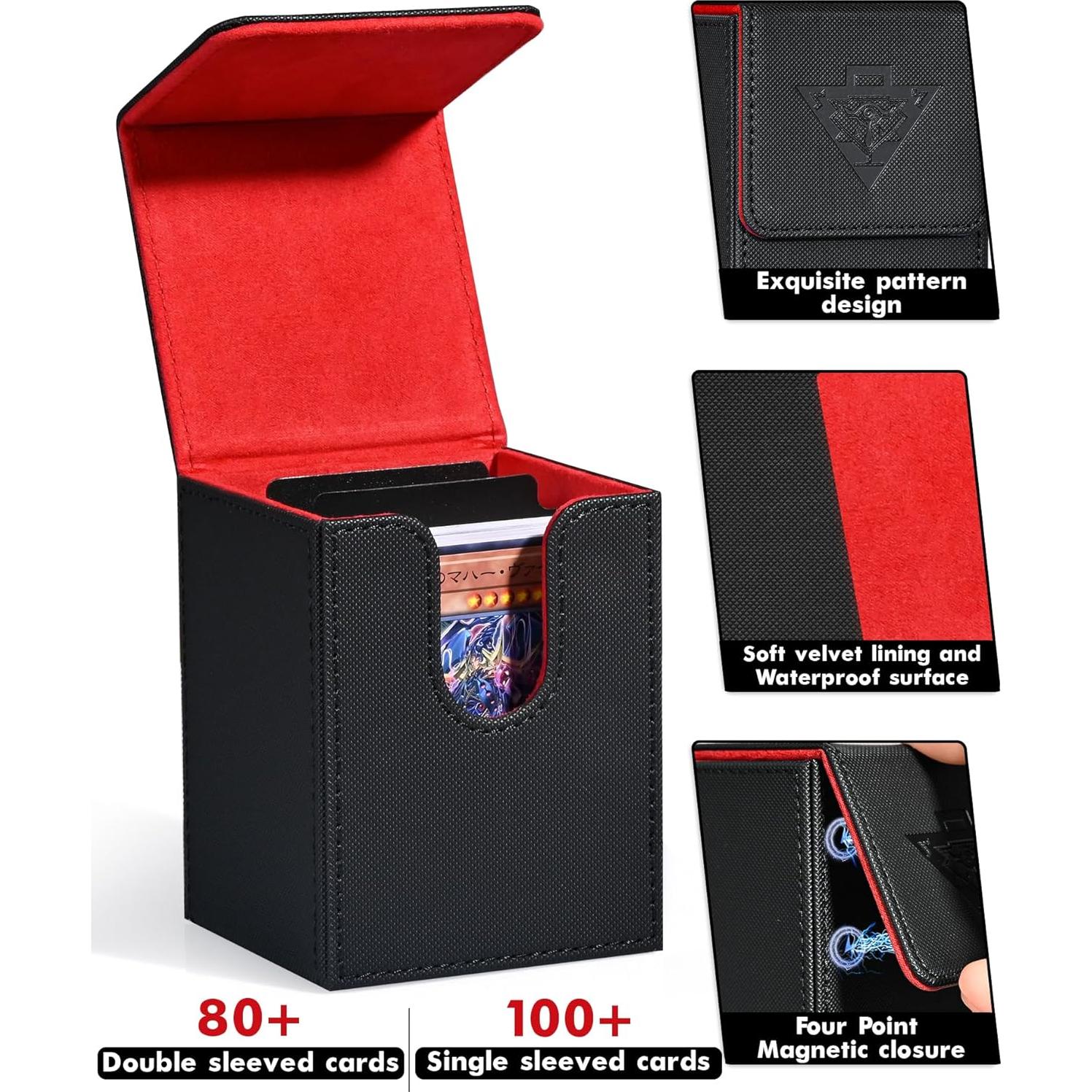 Caja de Barajas ZLCA para YuGiOh con Divisores 100+ Cartas