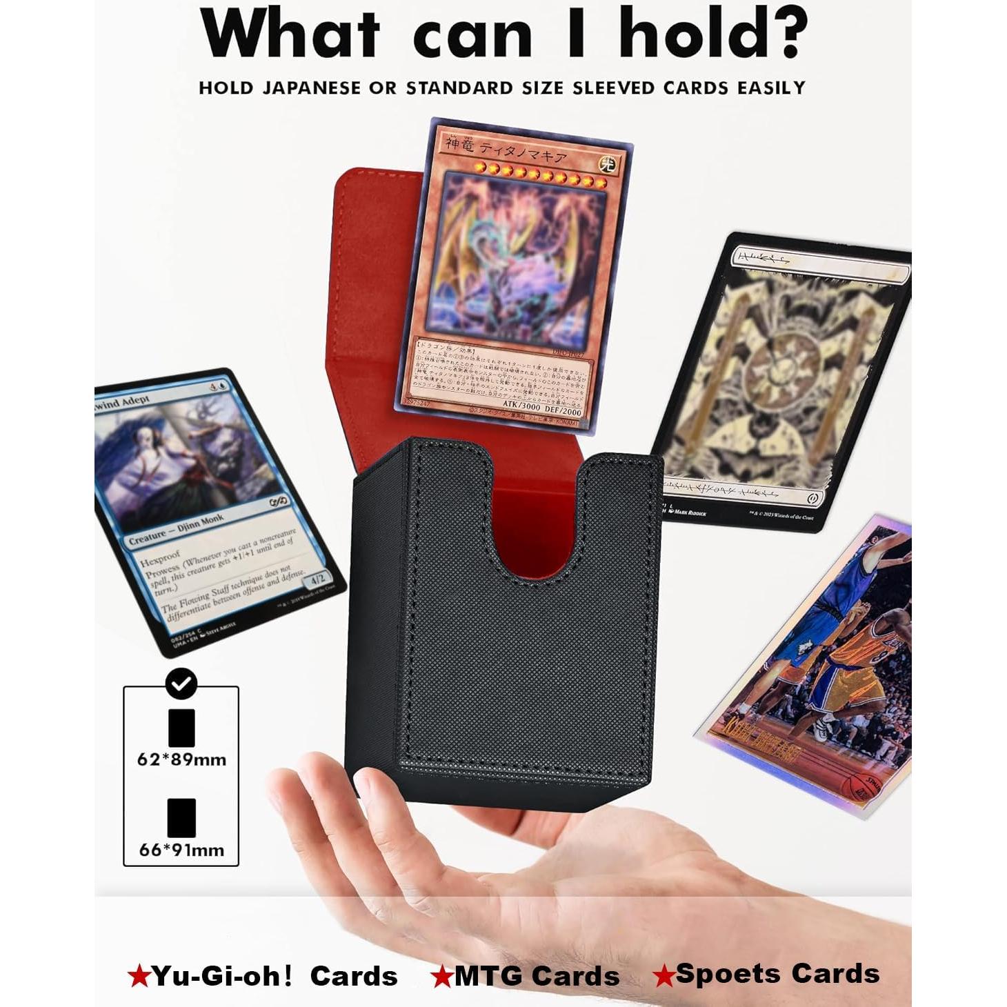 Caja de Barajas ZLCA para YuGiOh con Divisores 100+ Cartas