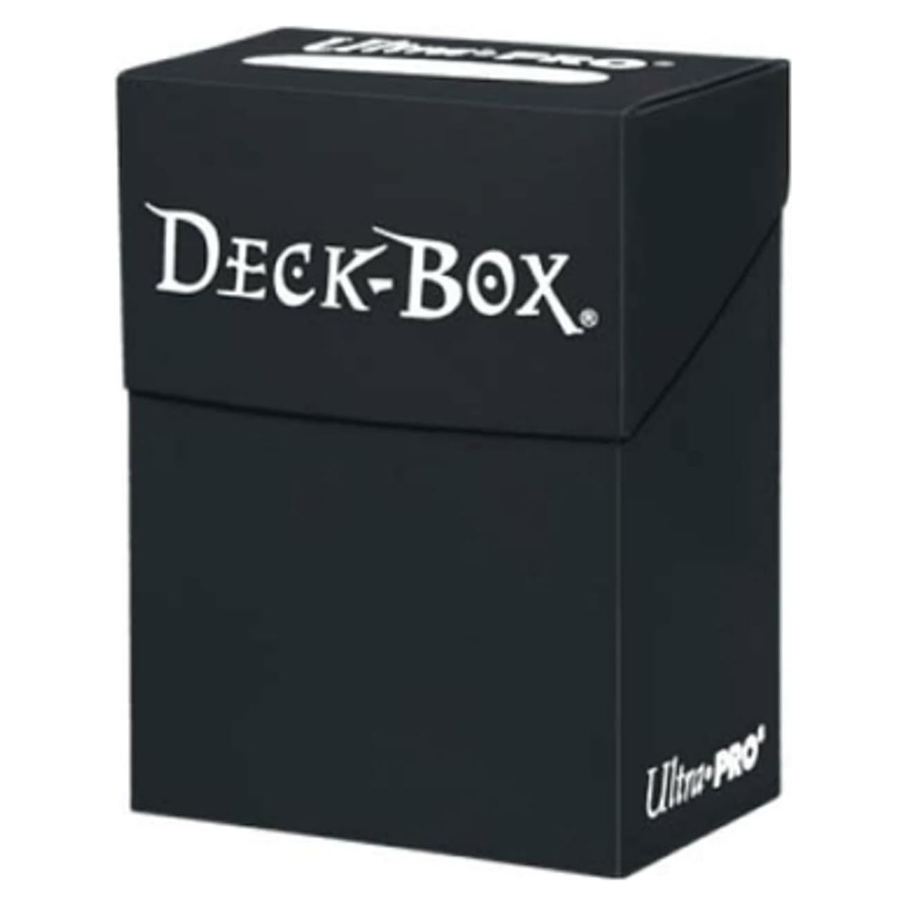 Caja de Barajas Ultra Pro Negra para 80 Cartas