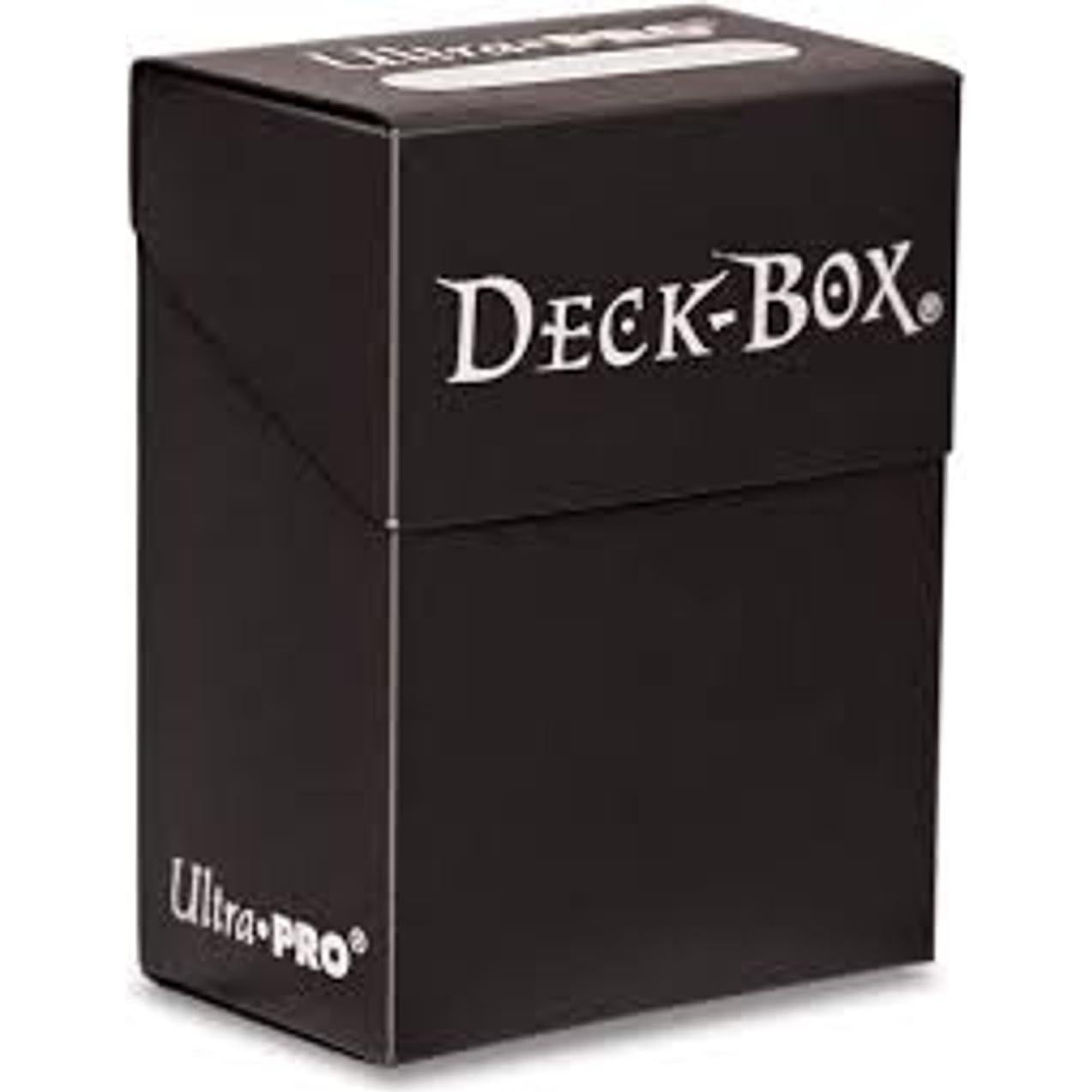 Caja de Barajas Ultra Pro Negra para 80 Cartas