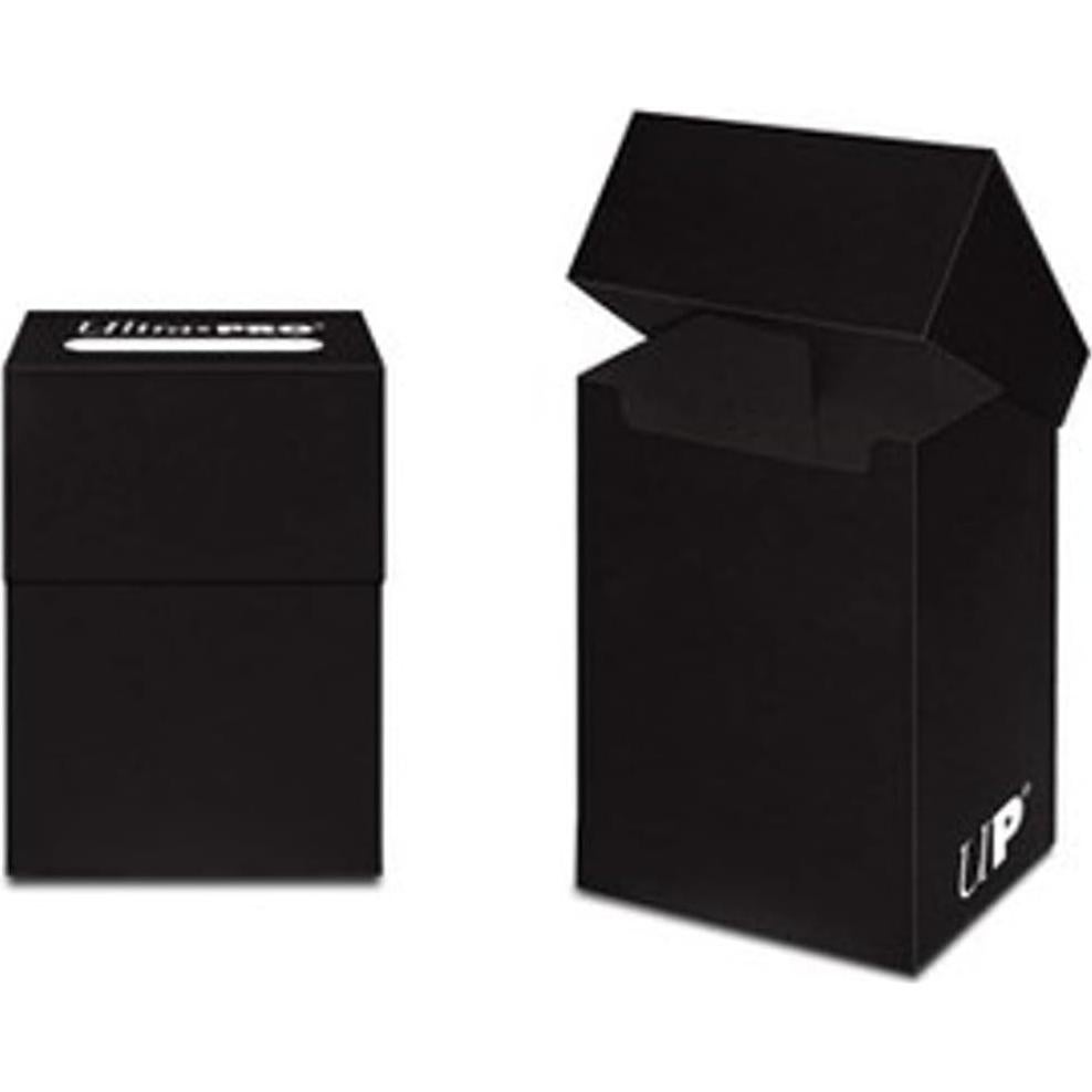 Caja de Barajas Ultra Pro Negra para 80 Cartas