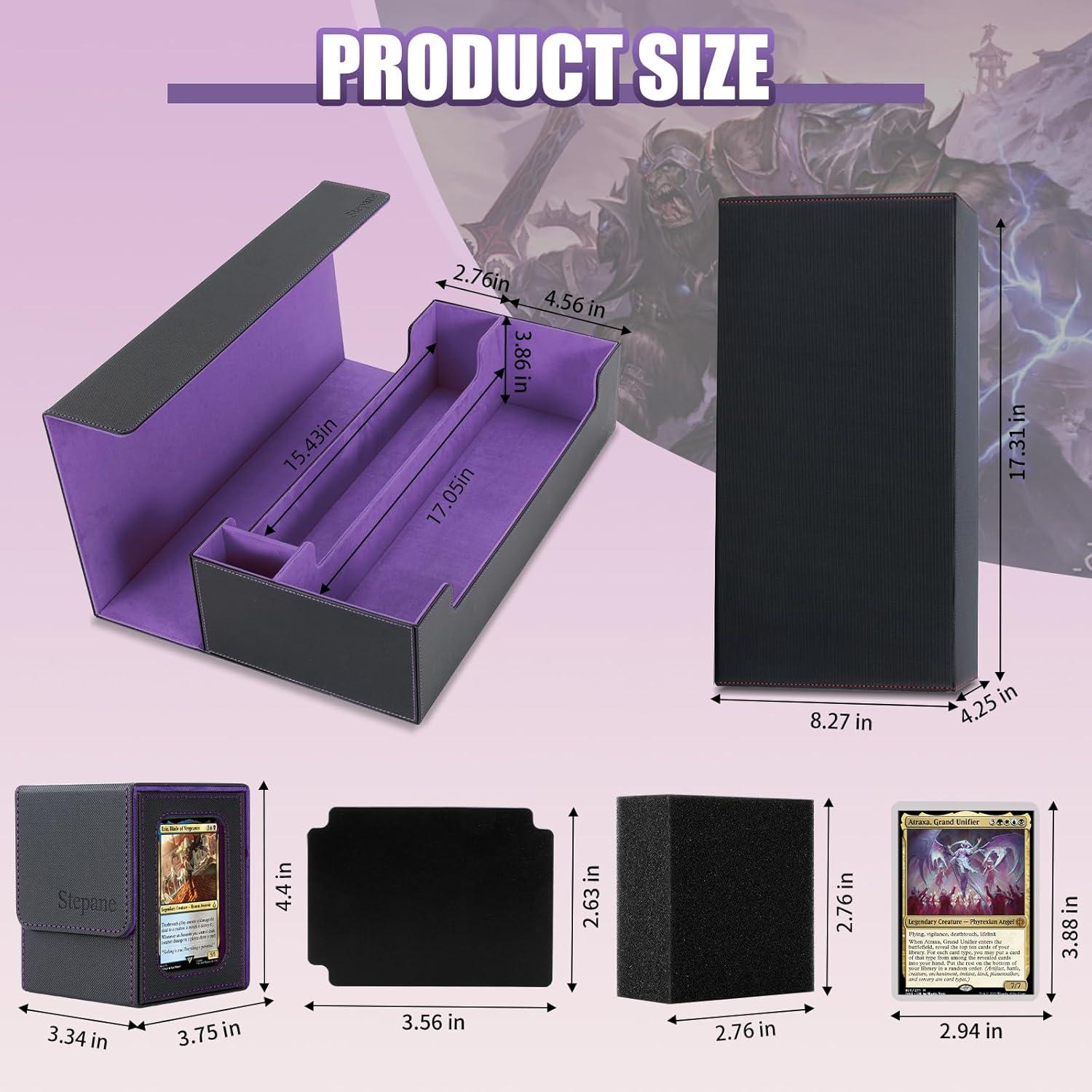 Caja de Almacenamiento de Cartas Stepane 2200+ con Cierre Magnético