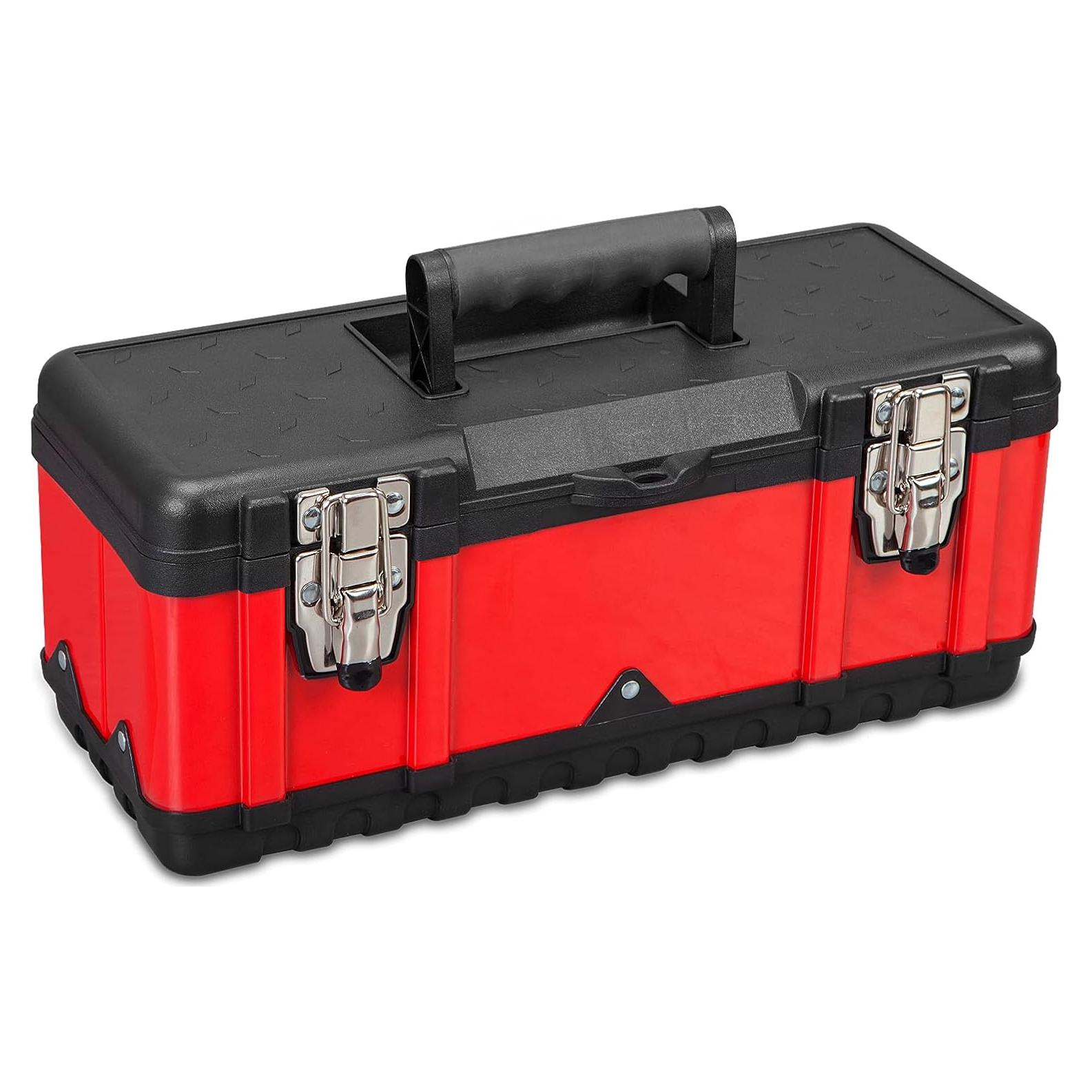 Caja de herramientas Jack Boss 39.37 cm acero y plástico