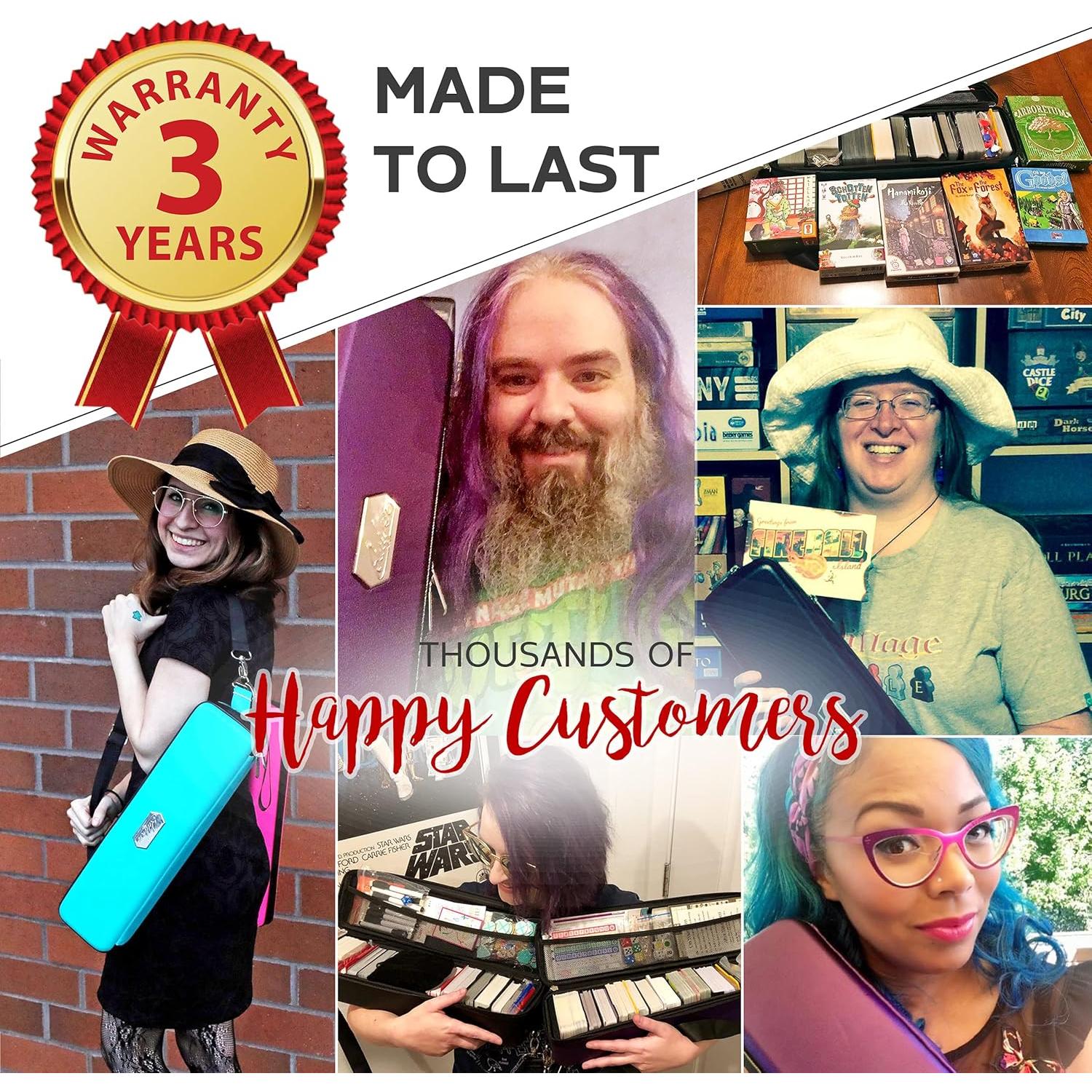 Funda de Transporte Quiver Time Negra para Cartas TCG