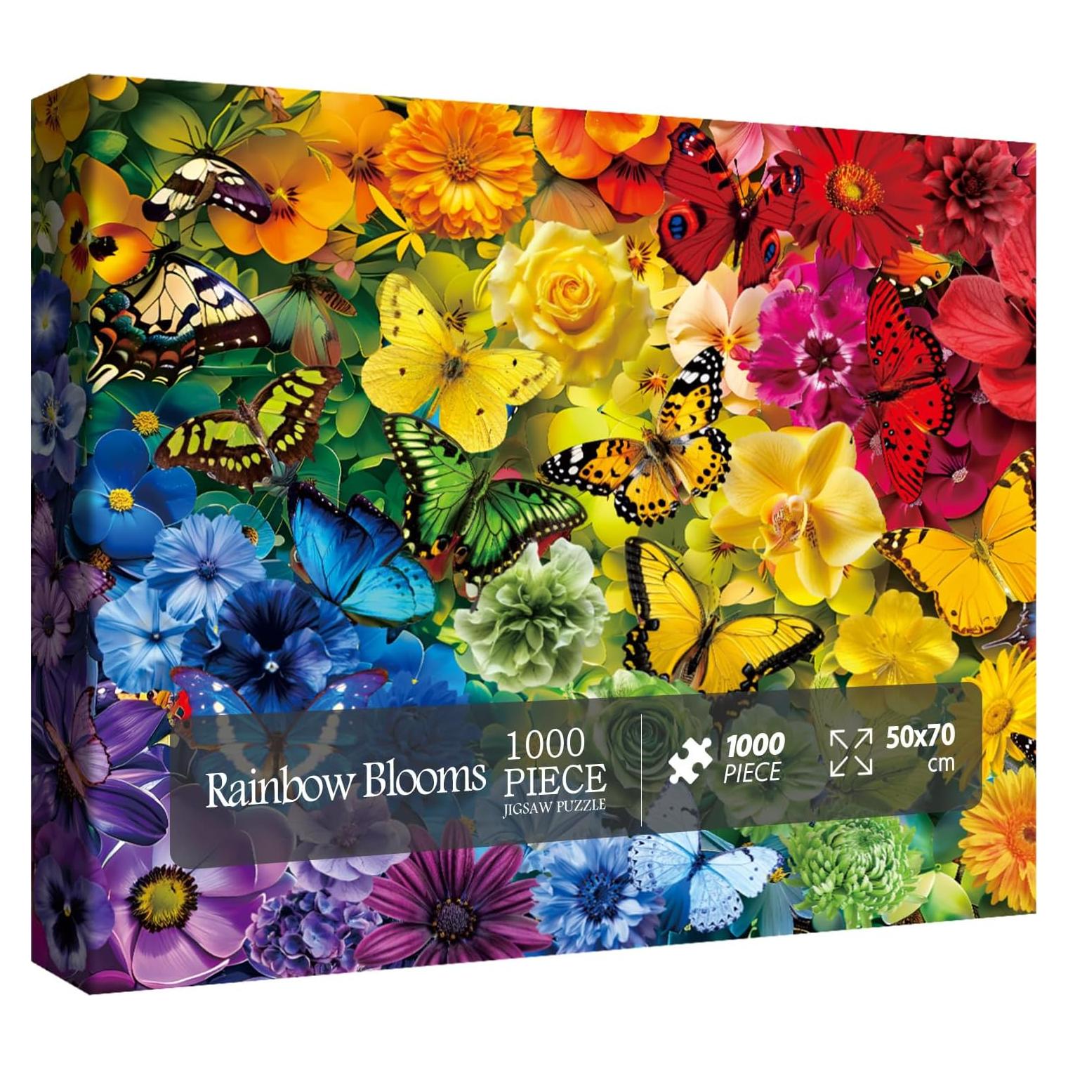 Rompecabezas BBOLDIN Mariposa Floral 1000 Piezas 60,45 cm