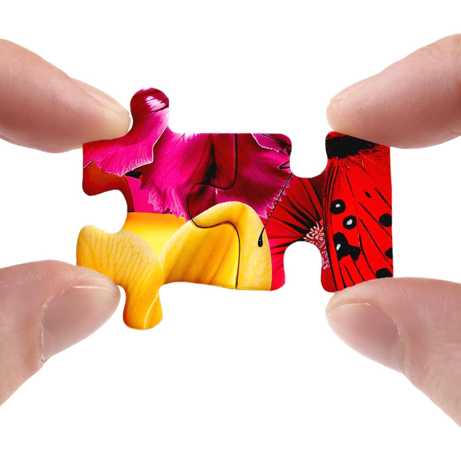 Rompecabezas BBOLDIN Mariposa Floral 1000 Piezas 60,45 cm