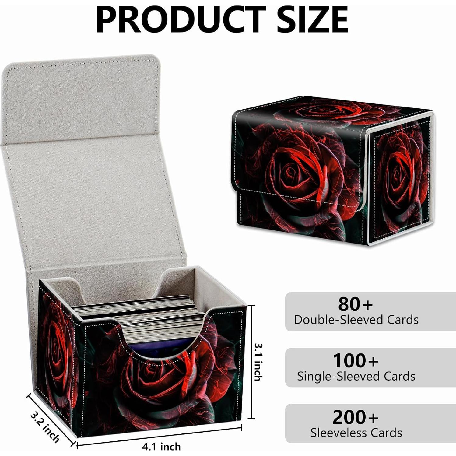 Caja de Cartas Magnética RMJKXQZG para 200 Cartas