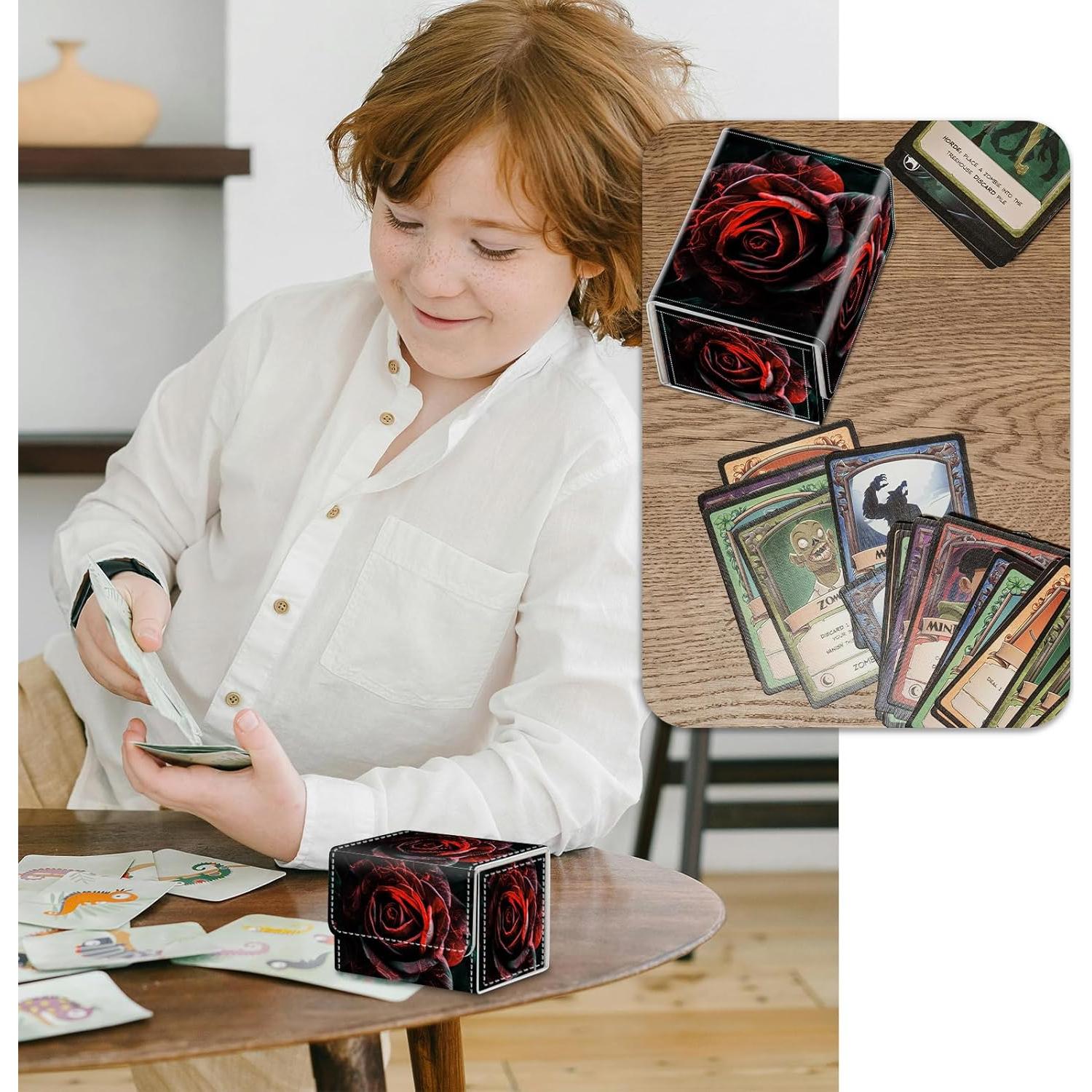 Caja de Cartas Magnética RMJKXQZG para 200 Cartas