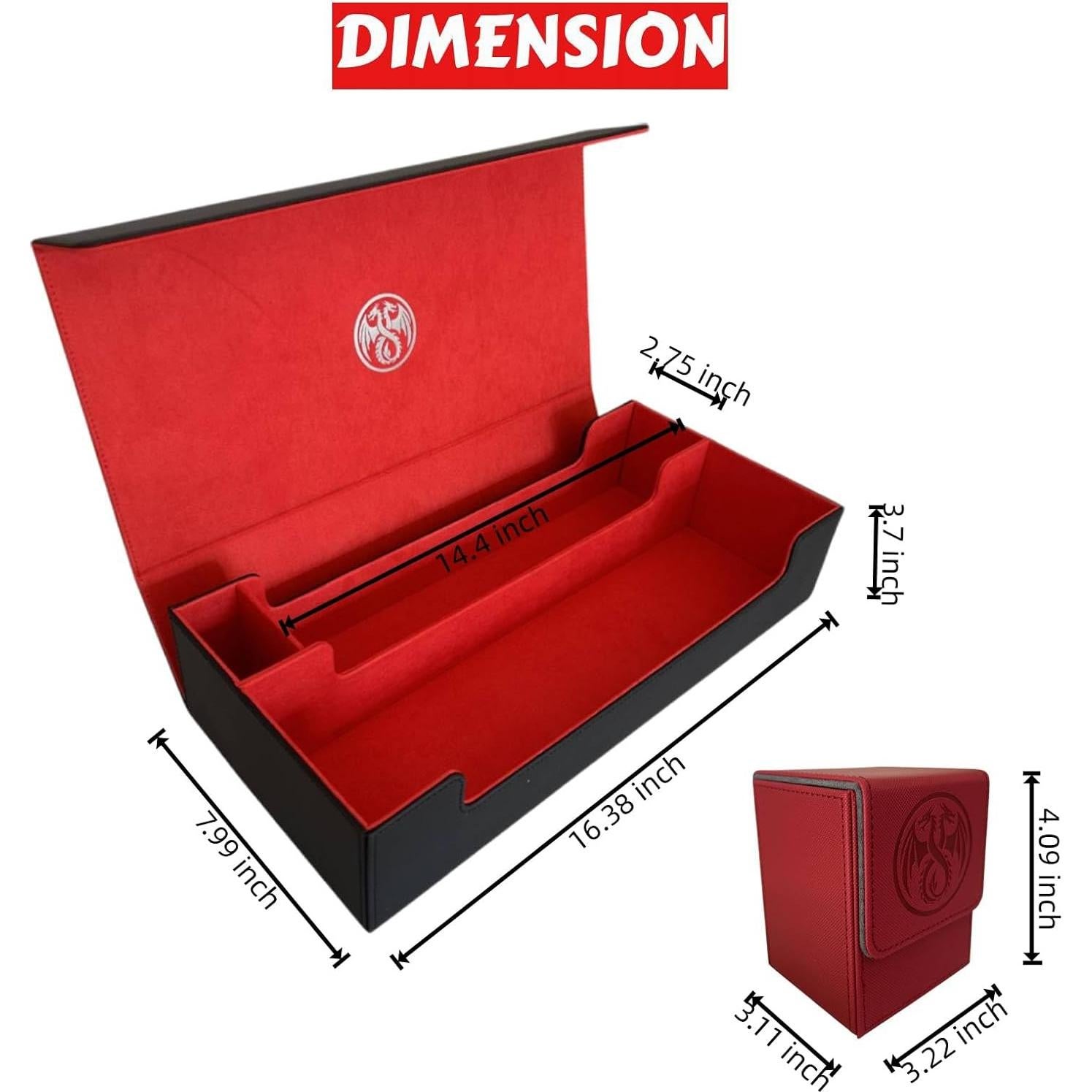 Juego de Caja de Cartas Fexovirs 8 en 1 para 2400 cartas